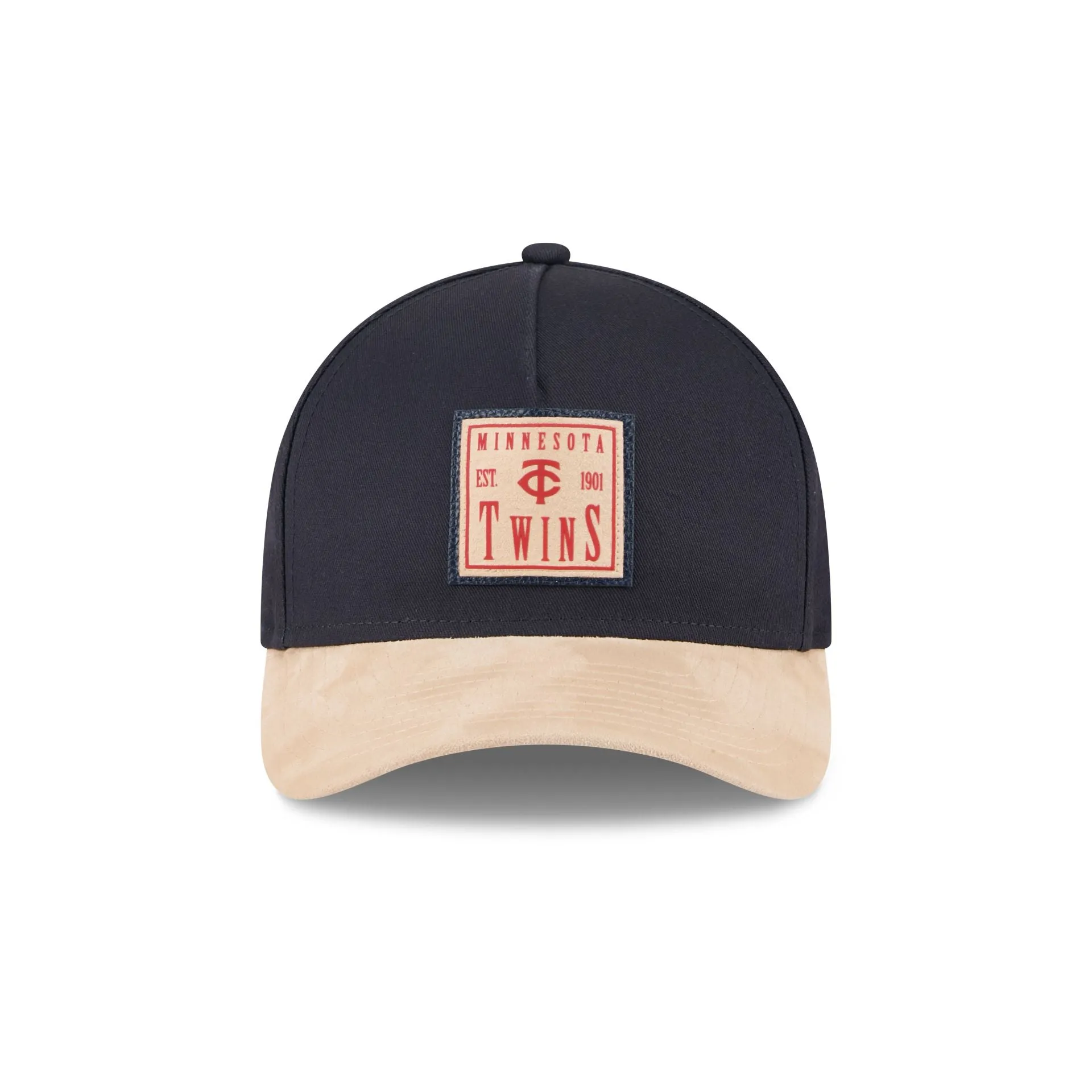 Minnesota Twins Suede Patch 9FORTY M-Crown A-Frame Adjustable Hat sold by New Era product image thumbnail 2