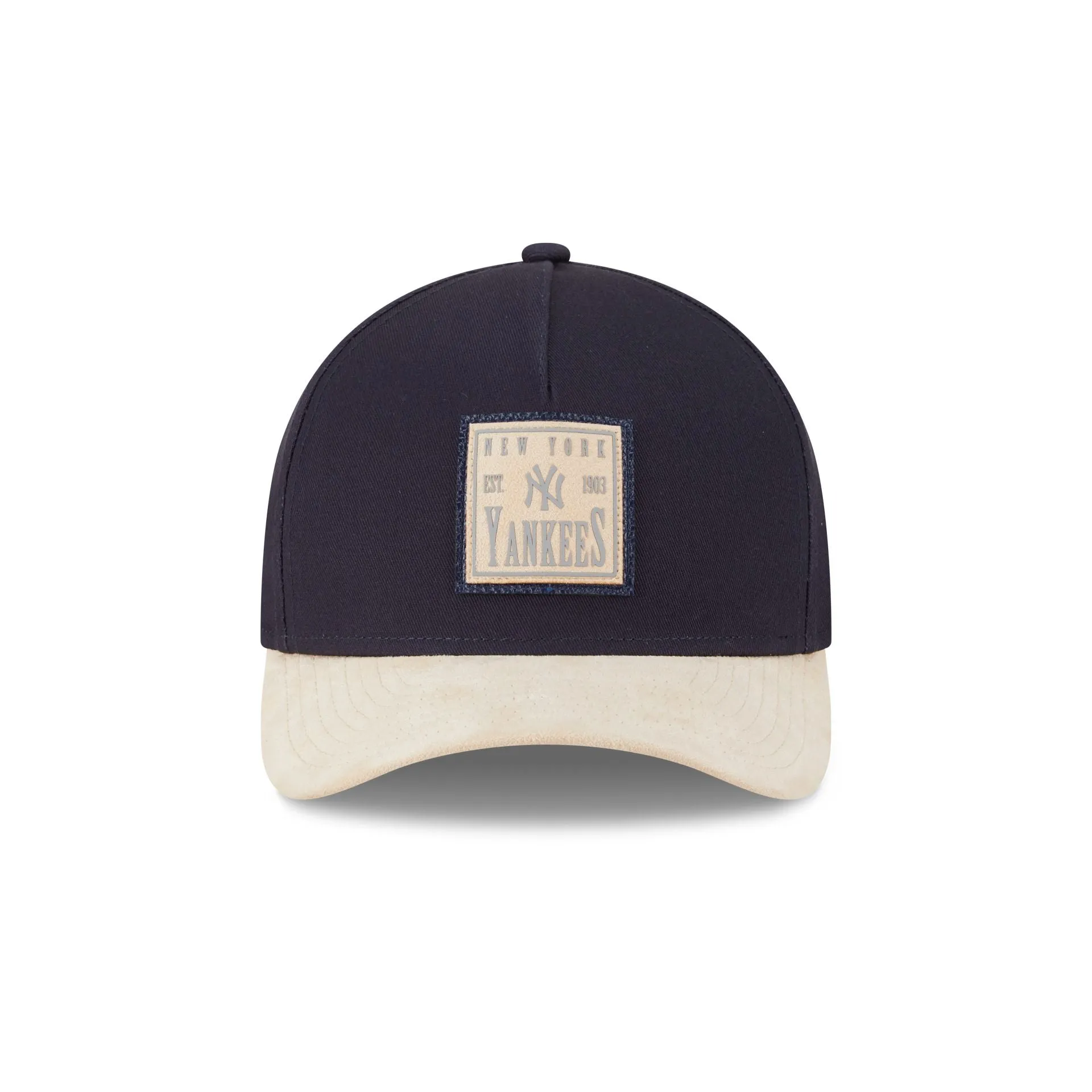 New York Yankees Suede Patch 9FORTY M-Crown A-Frame Adjustable Hat sold by New Era product image thumbnail 2