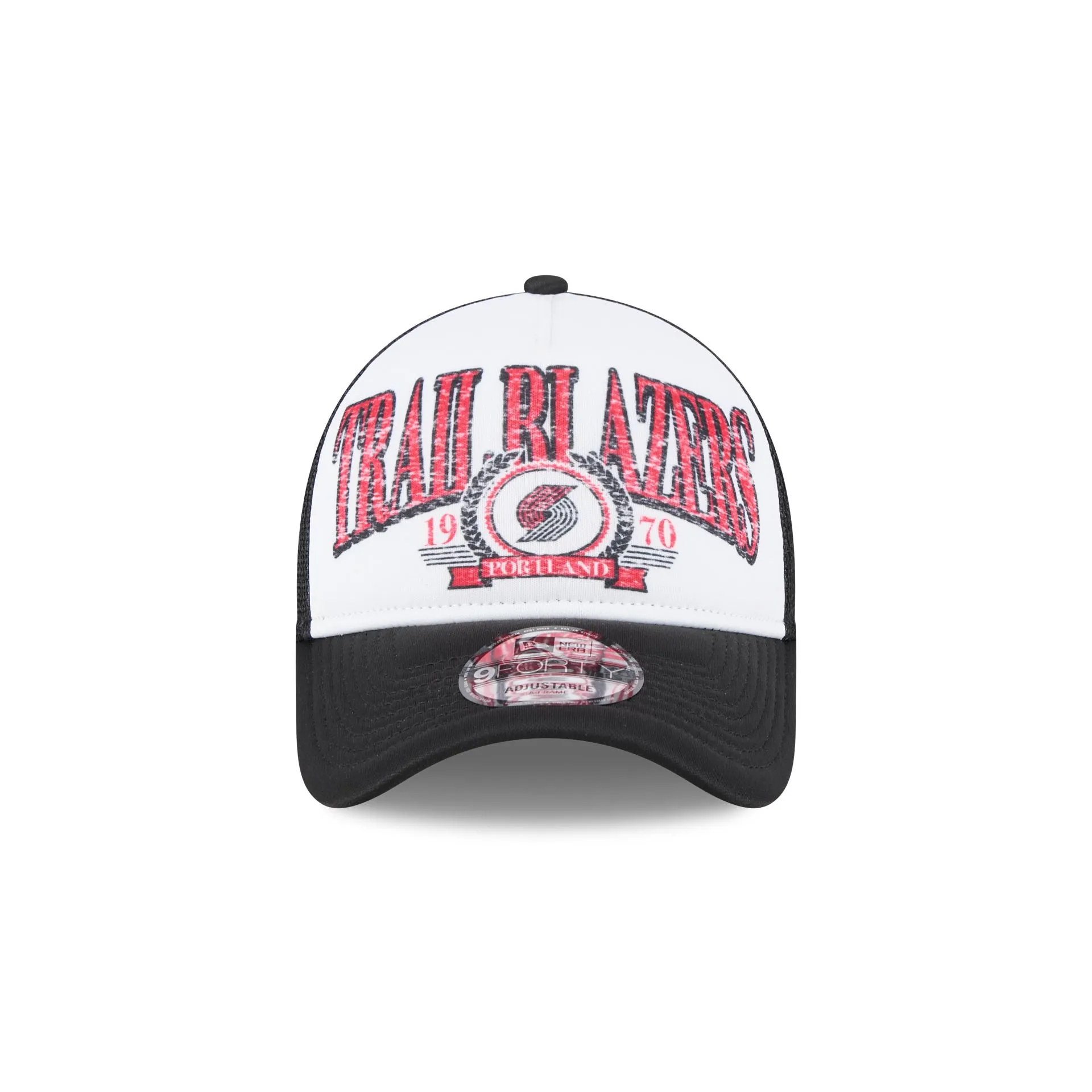 Portland Trail Blazers Distressed 9FORTY A-Frame Trucker Hat sold by New Era product image thumbnail 2