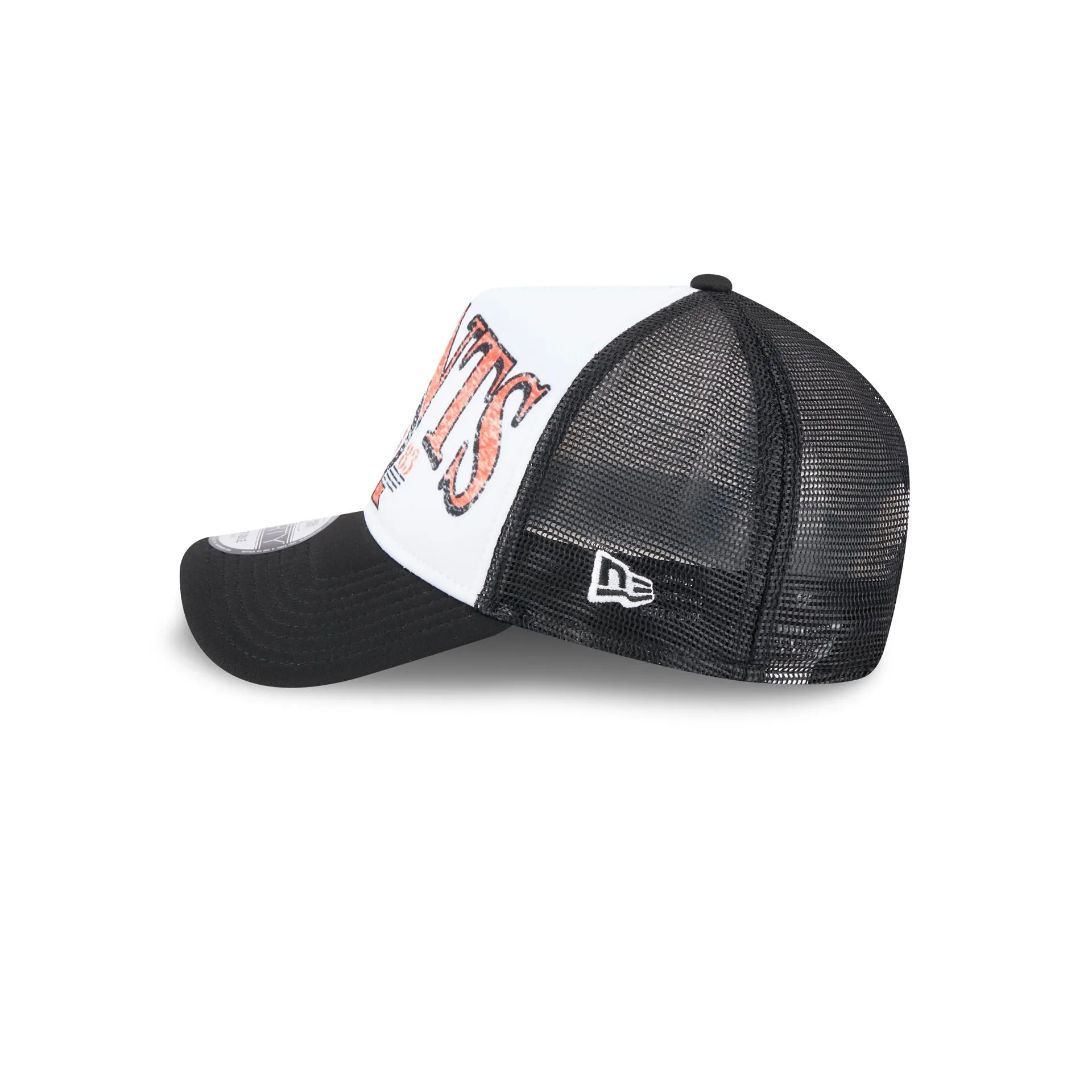 San Francisco Giants Distressed 9FORTY A-Frame Trucker Hat sold by New Era product image thumbnail 4