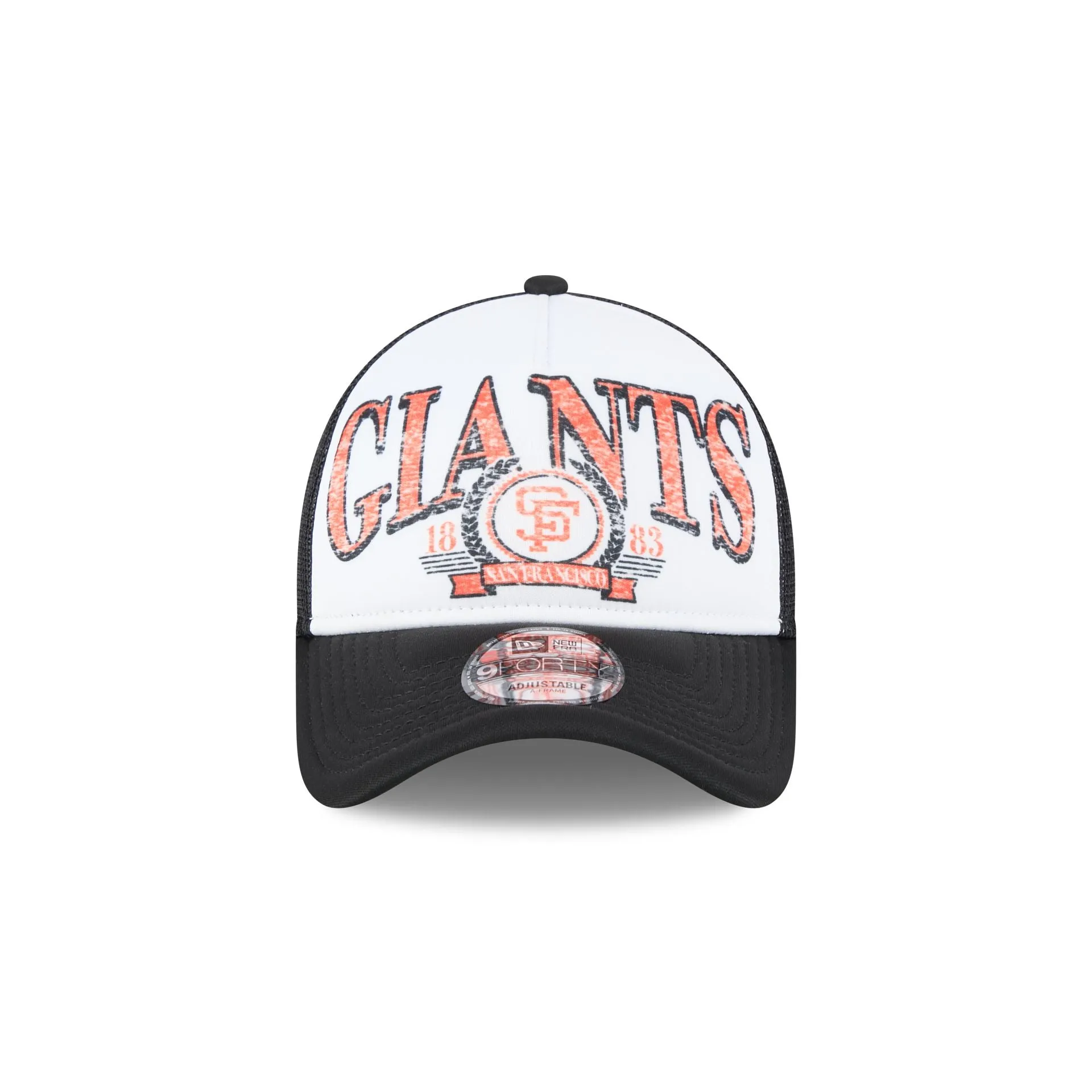 San Francisco Giants Distressed 9FORTY A-Frame Trucker Hat sold by New Era product image thumbnail 2