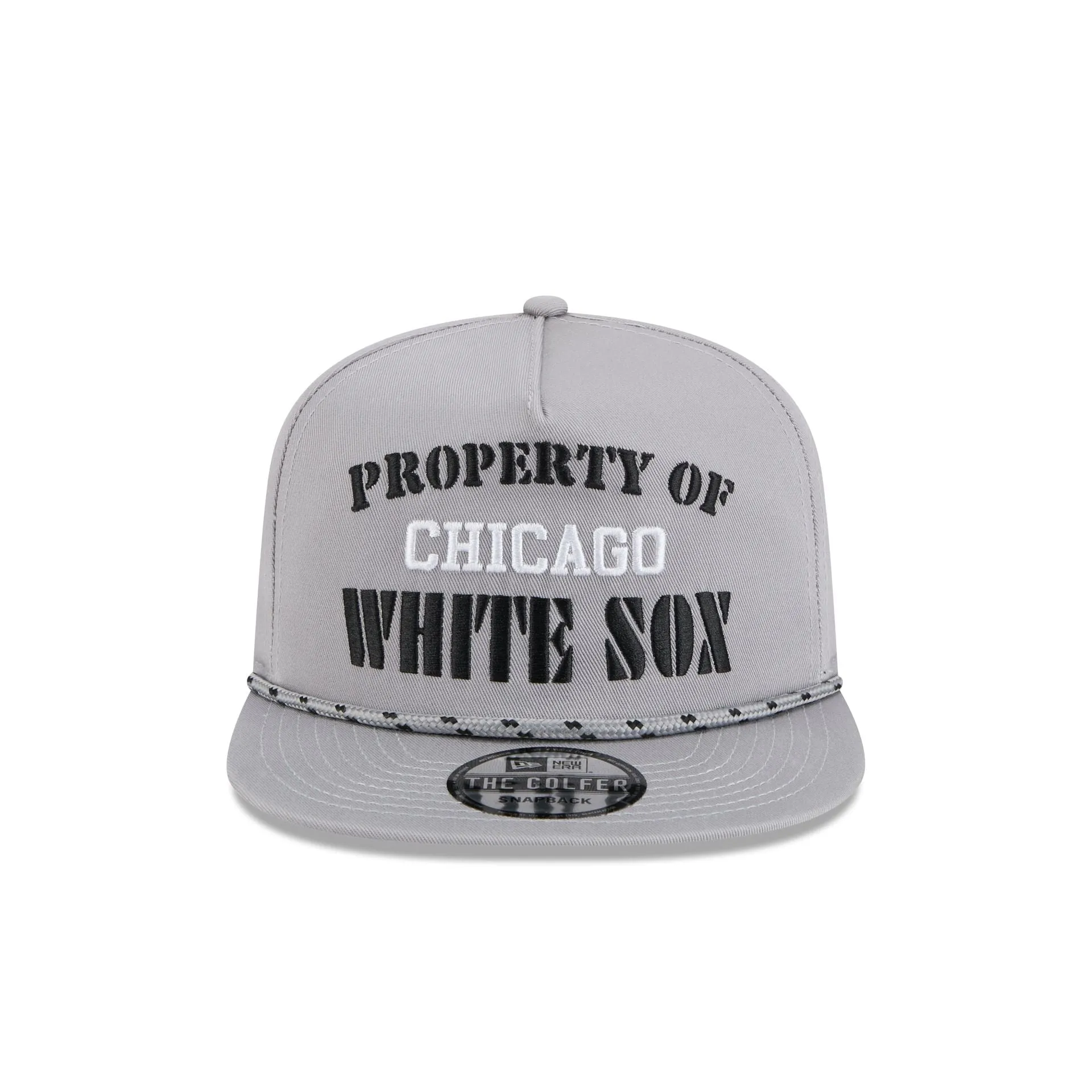 Chicago White Sox Vintage Gray Rope Golfer Hat sold by New Era product image thumbnail 2