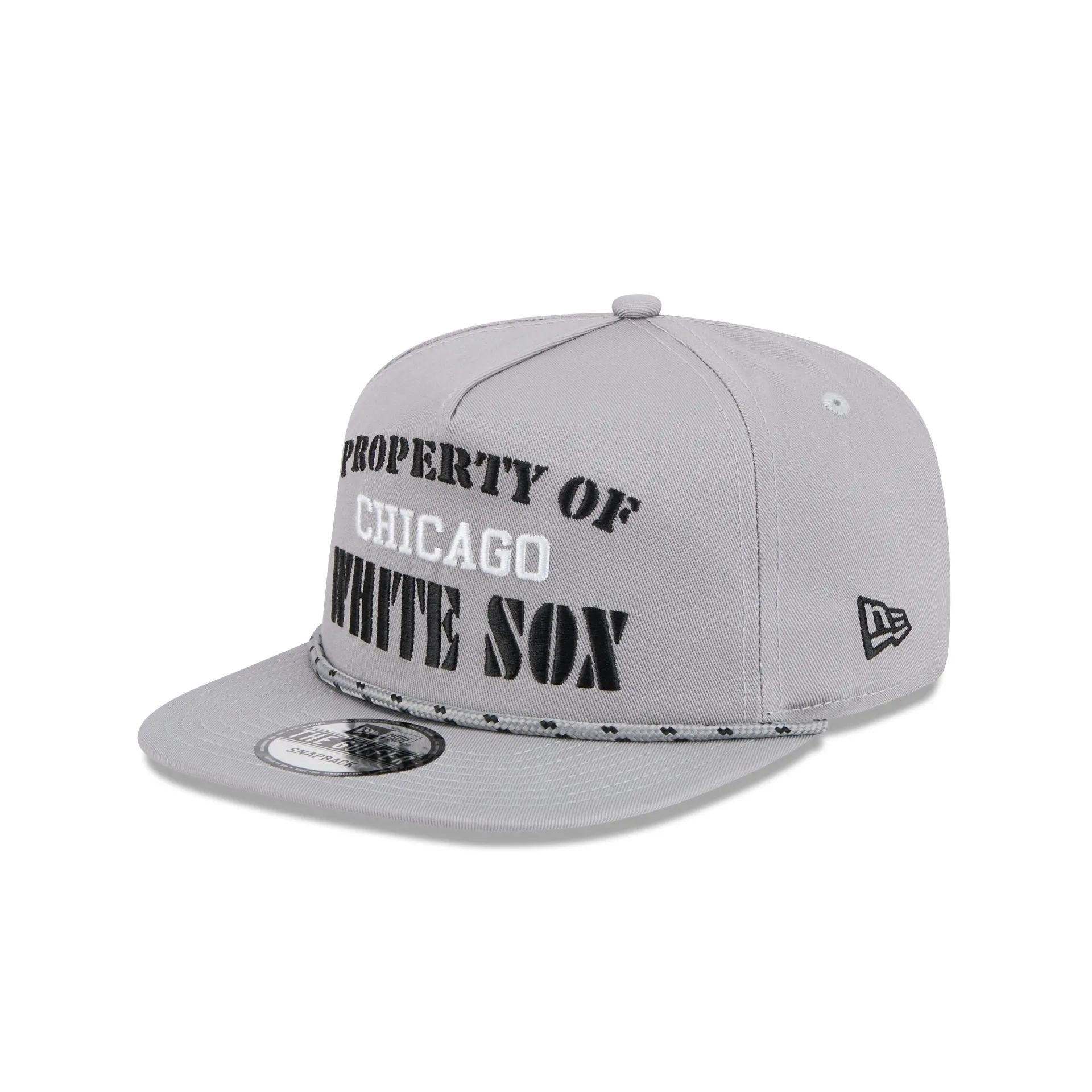 Chicago White Sox Vintage Gray Rope Golfer Hat sold by New Era product image thumbnail 3