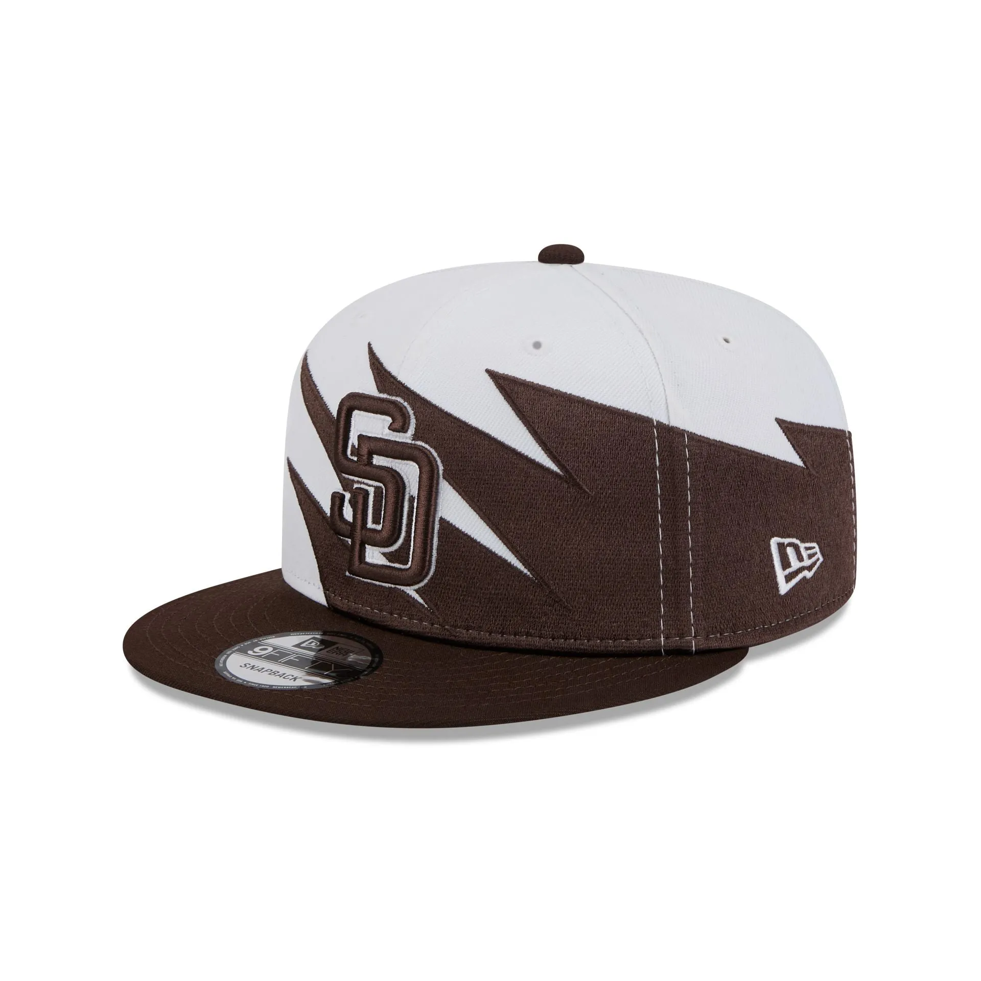 San Diego Padres Jagged 9FIFTY Snapback Hat sold by New Era