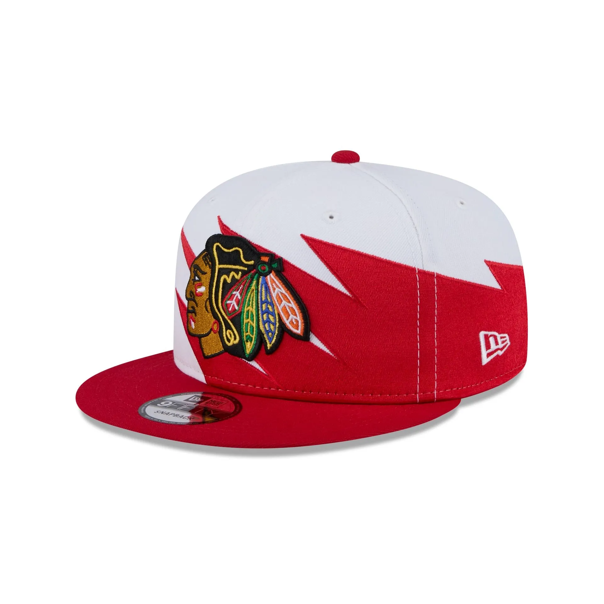 Chicago Blackhawks Jagged 9FIFTY Snapback Hat sold by New Era