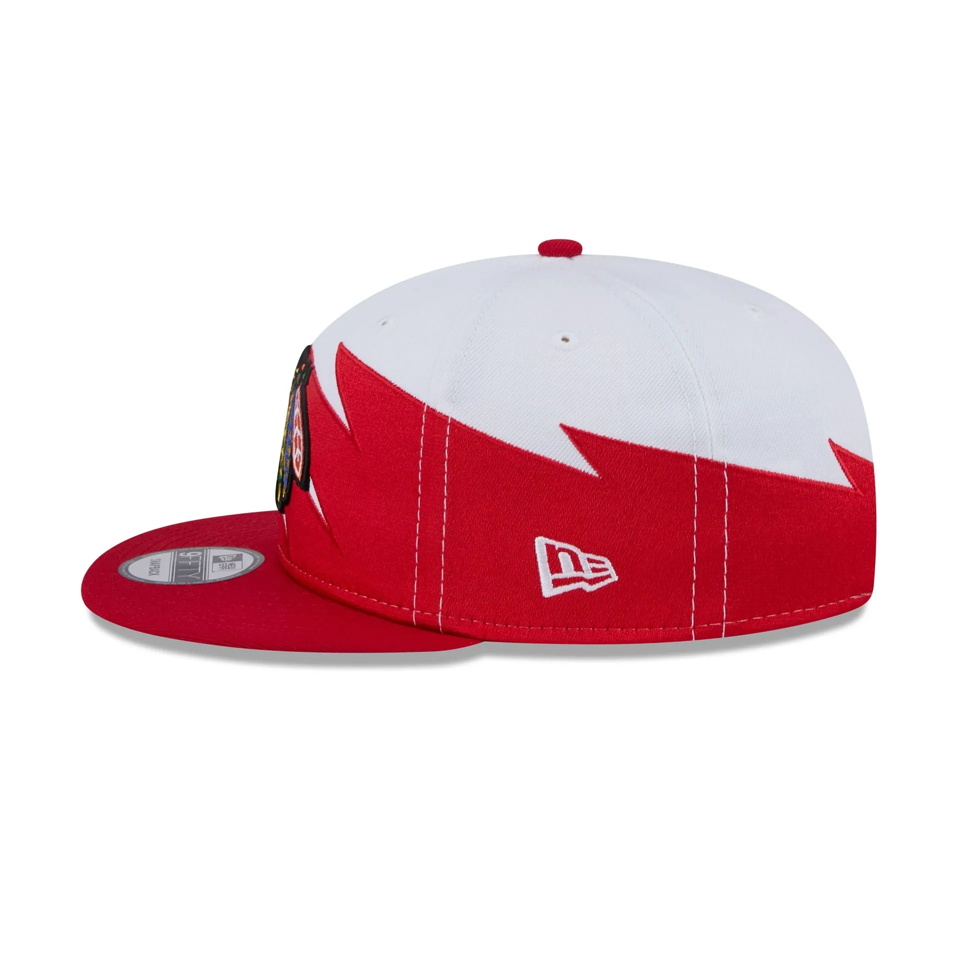 Chicago Blackhawks Jagged 9FIFTY Snapback Hat sold by New Era product image thumbnail 4