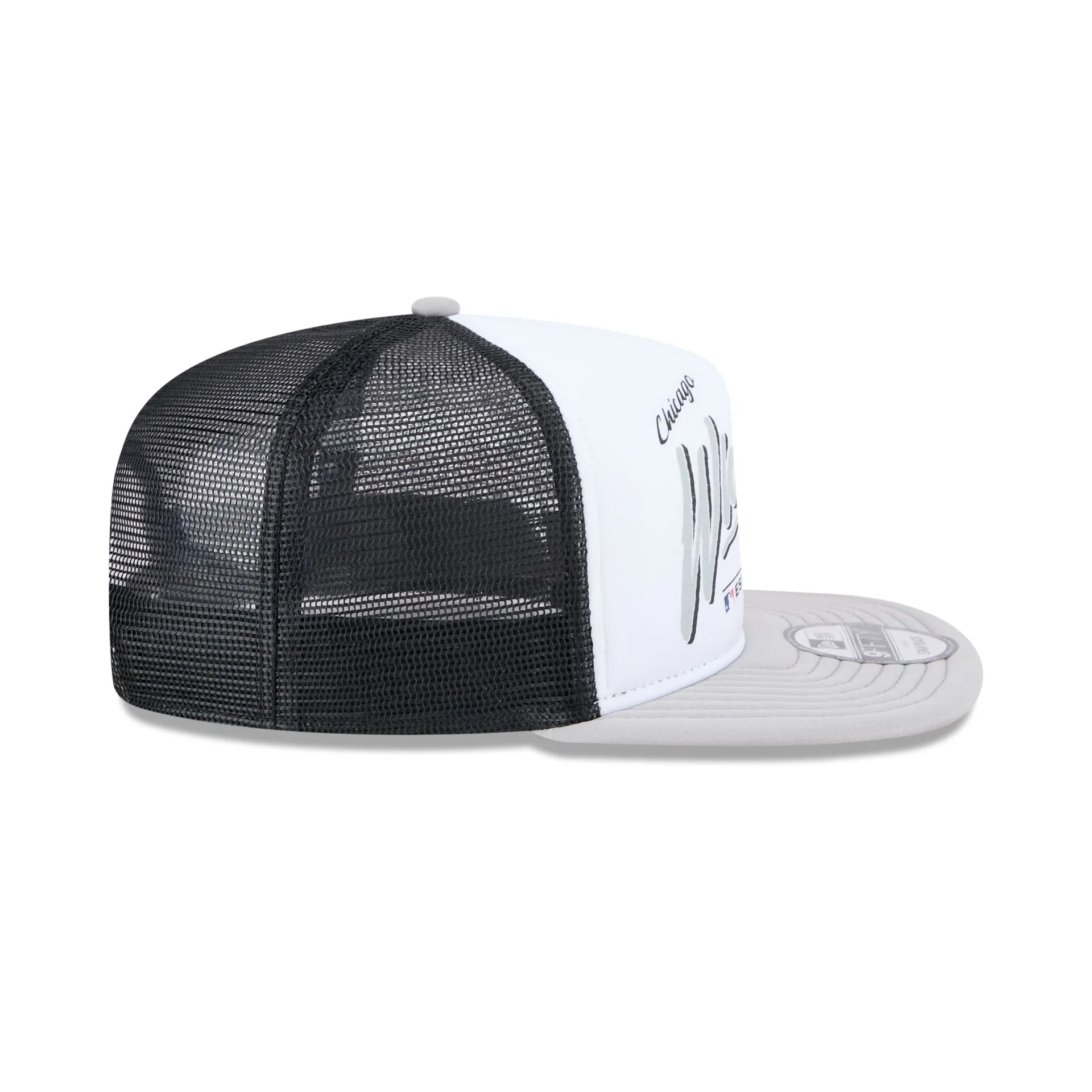 Chicago White Sox Retro Script 9FIFTY A-Frame Trucker Hat sold by New Era product image thumbnail 5