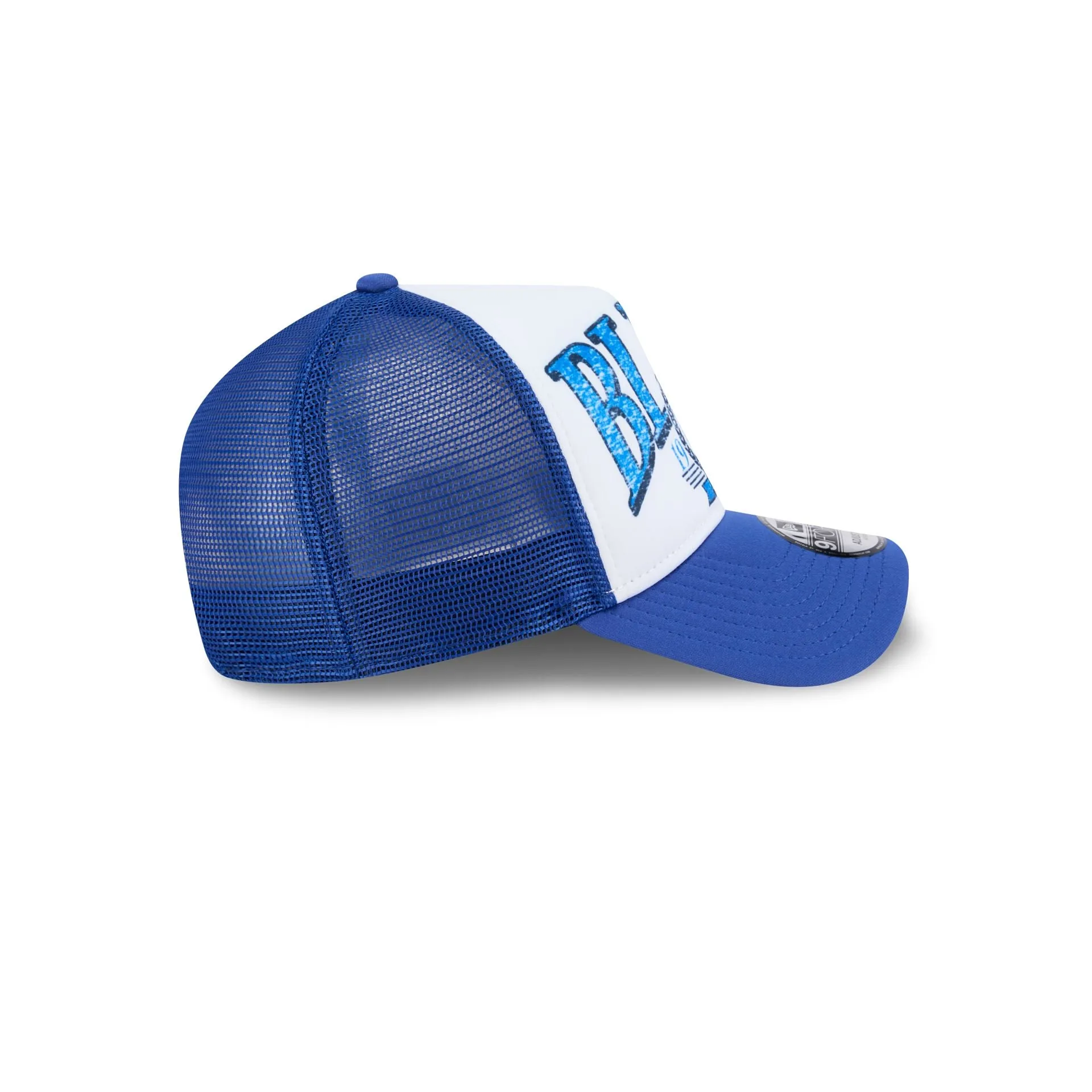 St. Louis Blues Distressed 9FORTY A-Frame Trucker Hat sold by New Era product image thumbnail 5