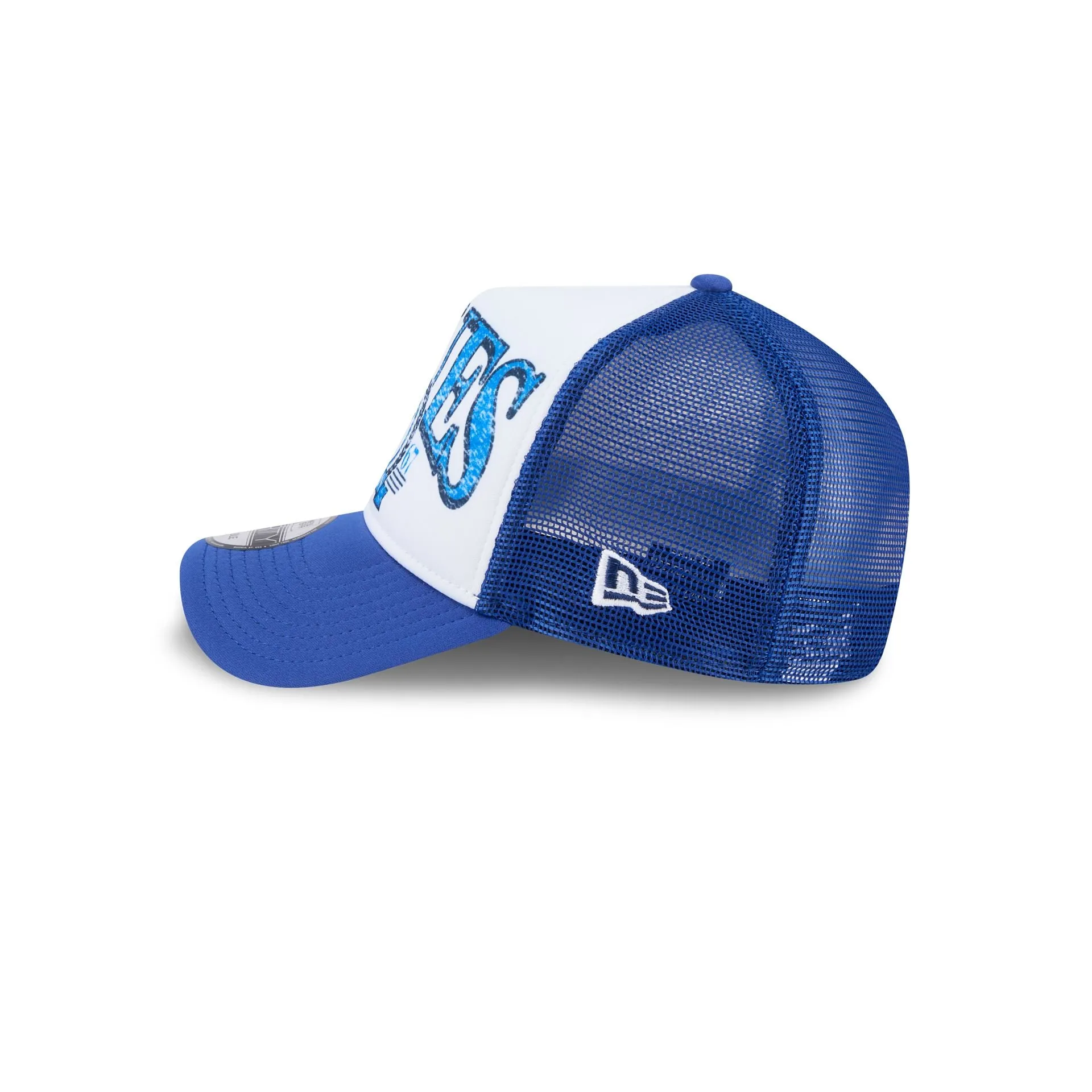 St. Louis Blues Distressed 9FORTY A-Frame Trucker Hat sold by New Era product image thumbnail 4