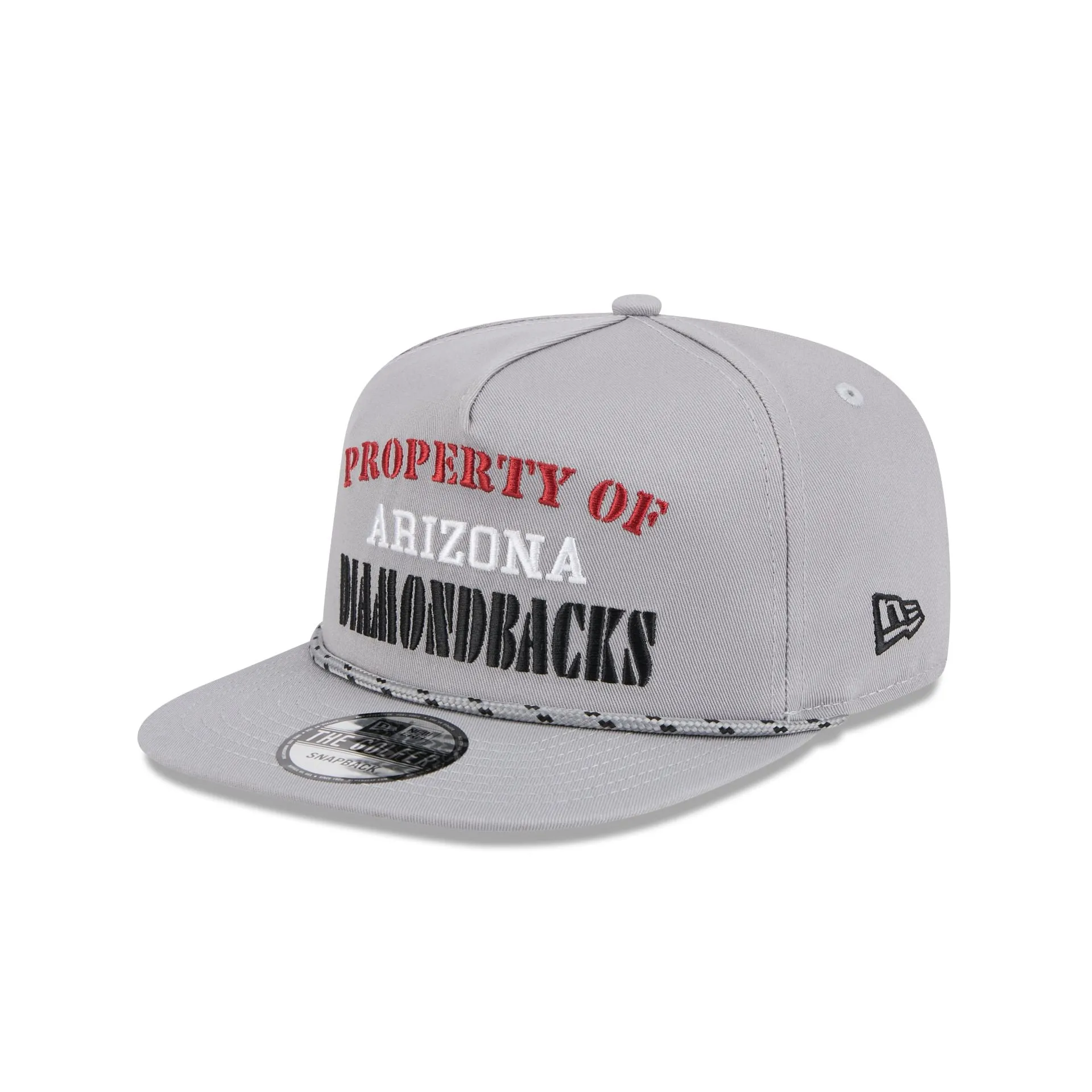 Arizona Diamondbacks Vintage Gray Rope Golfer Hat sold by New Era product image thumbnail 3