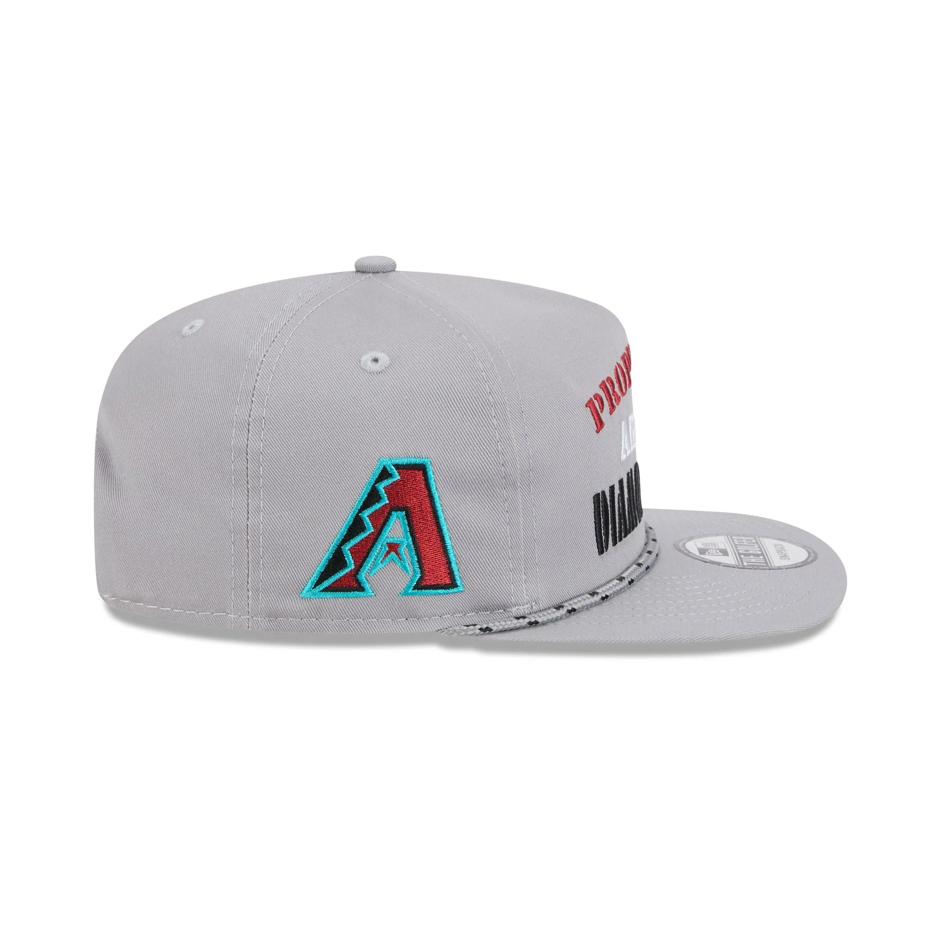Arizona Diamondbacks Vintage Gray Rope Golfer Hat sold by New Era product image thumbnail 4