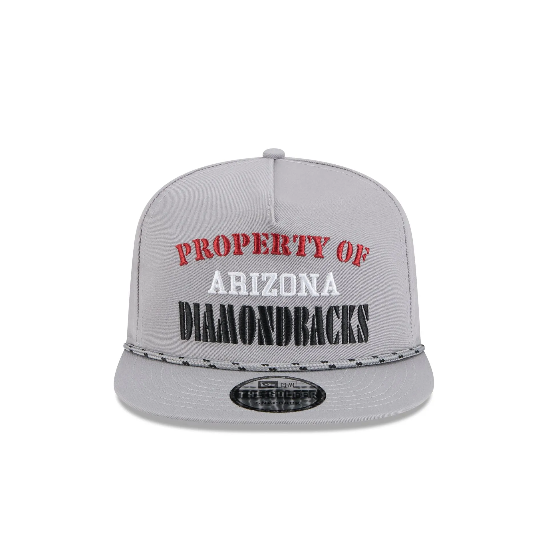 Arizona Diamondbacks Vintage Gray Rope Golfer Hat sold by New Era product image thumbnail 2