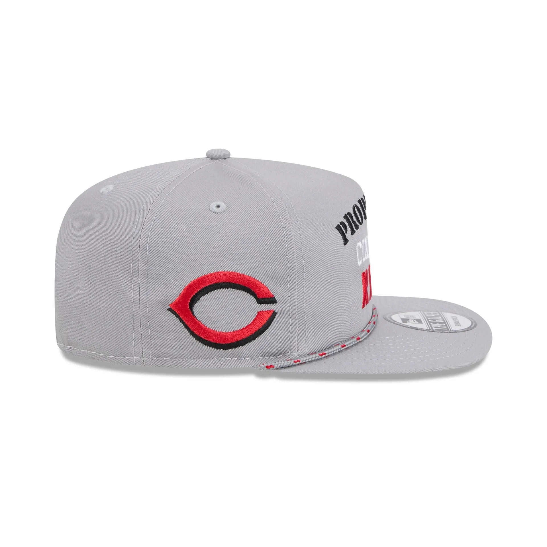Cincinnati Reds Vintage Gray Rope Golfer Hat sold by New Era product image thumbnail 4