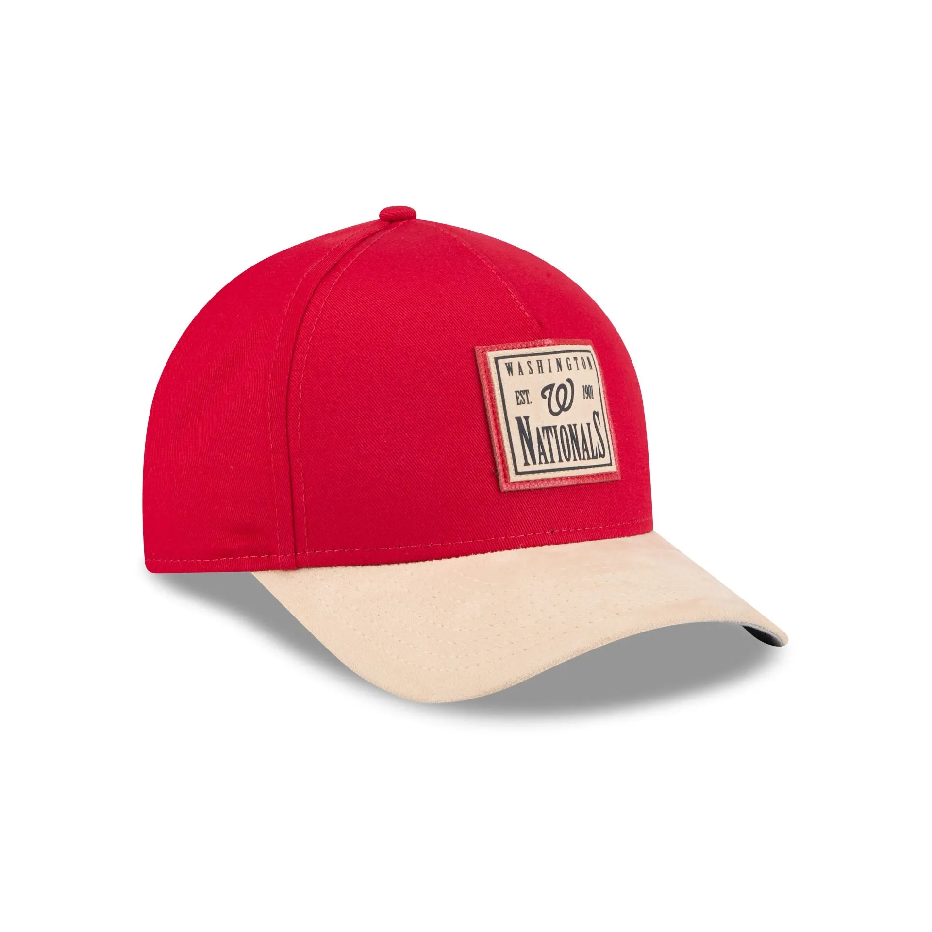 Washington Nationals Suede Patch 9FORTY M-Crown A-Frame Adjustable Hat sold by New Era product image thumbnail 3