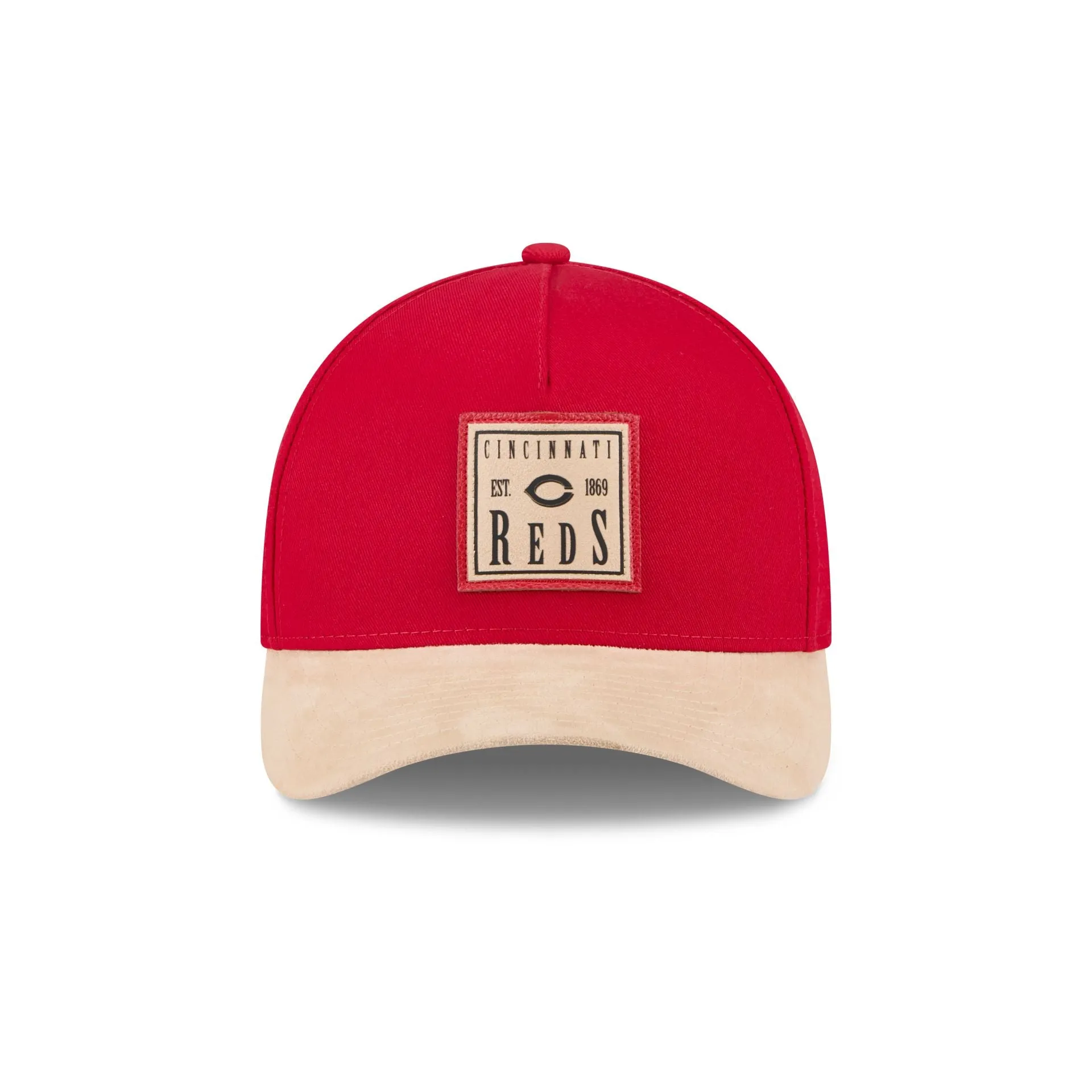 Cincinnati Reds Suede Patch 9FORTY M-Crown A-Frame Adjustable Hat sold by New Era product image thumbnail 2