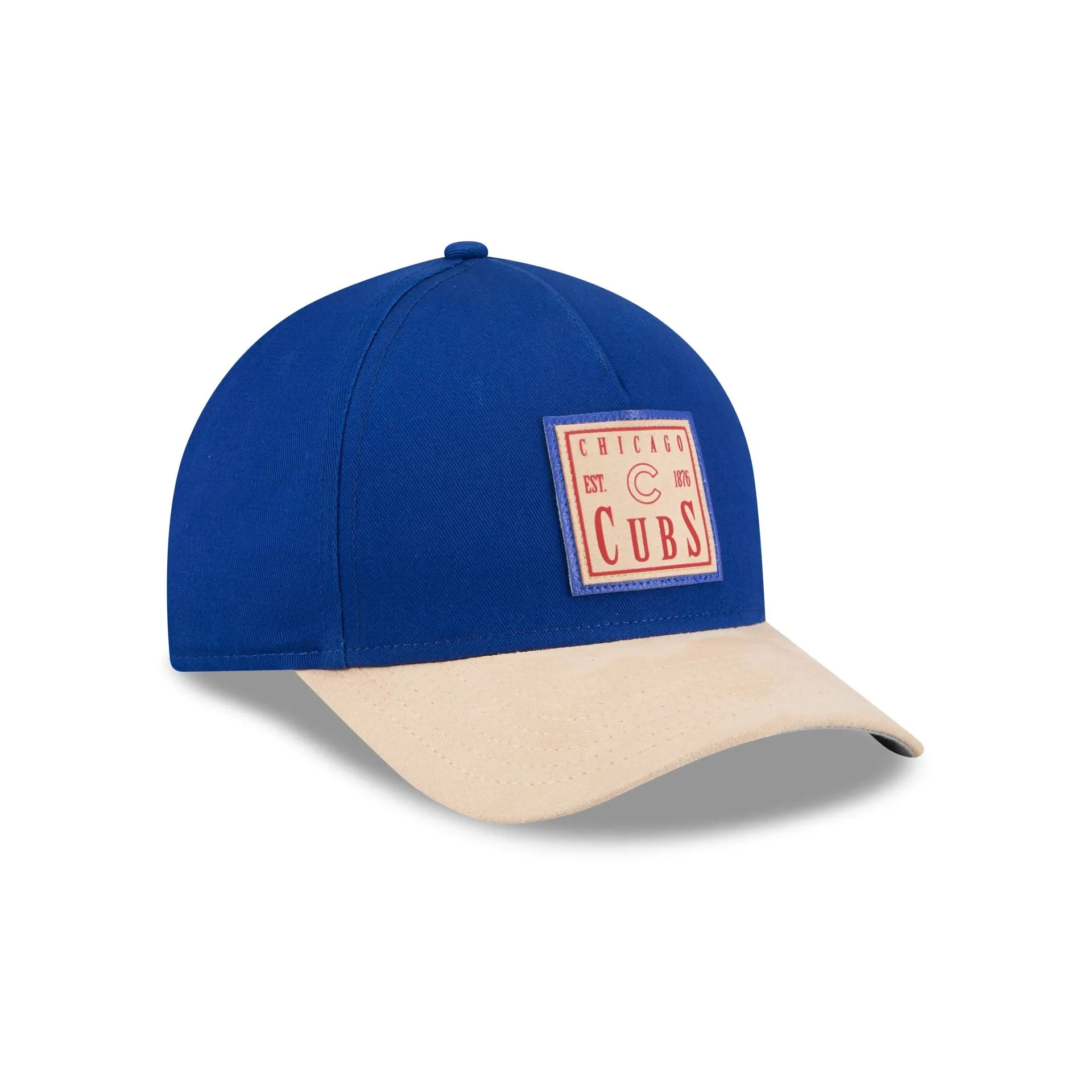 Chicago Cubs Suede Patch 9FORTY M-Crown A-Frame Adjustable Hat sold by New Era product image thumbnail 3