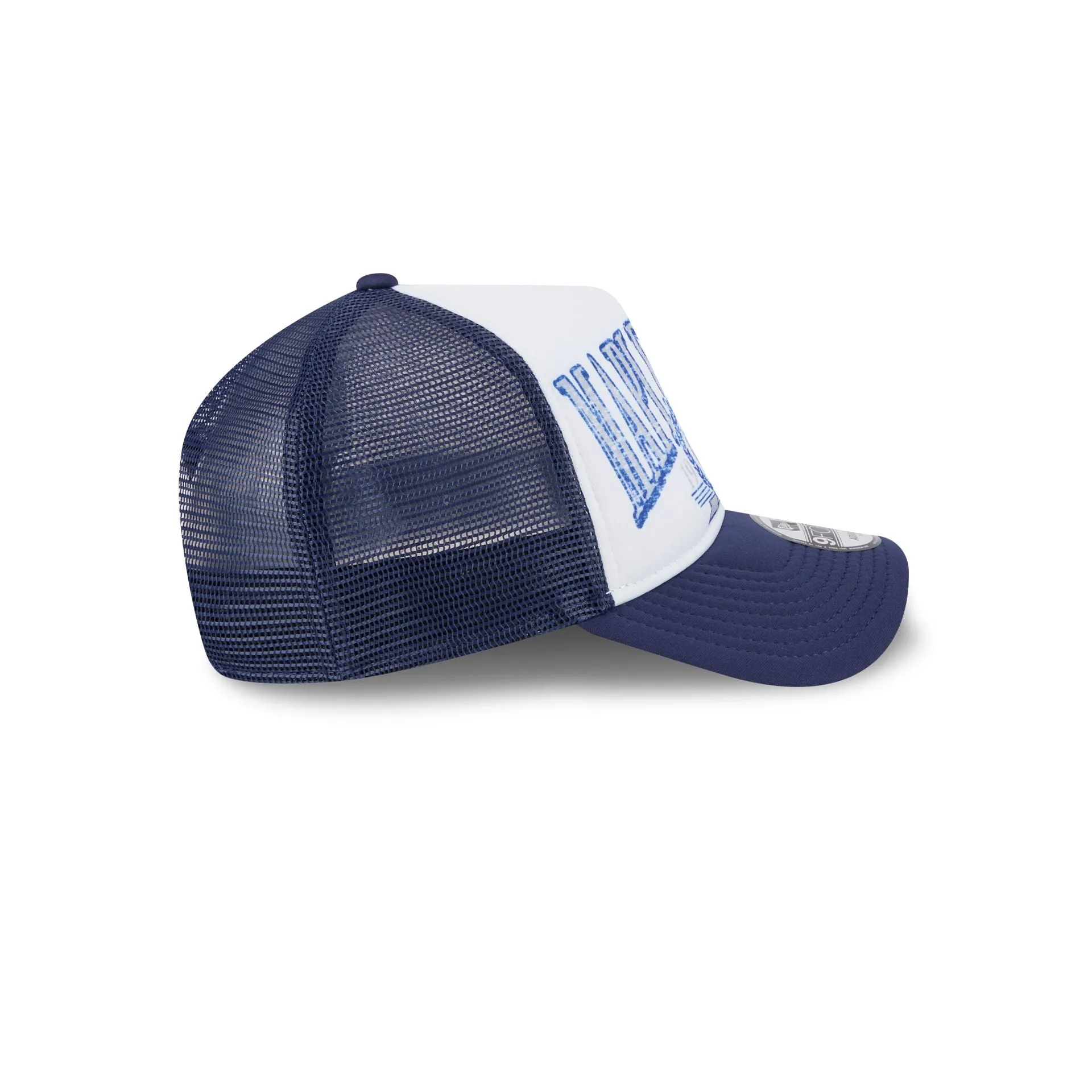 Toronto Maple Leafs Distressed 9FORTY A-Frame Trucker Hat sold by New Era product image thumbnail 5