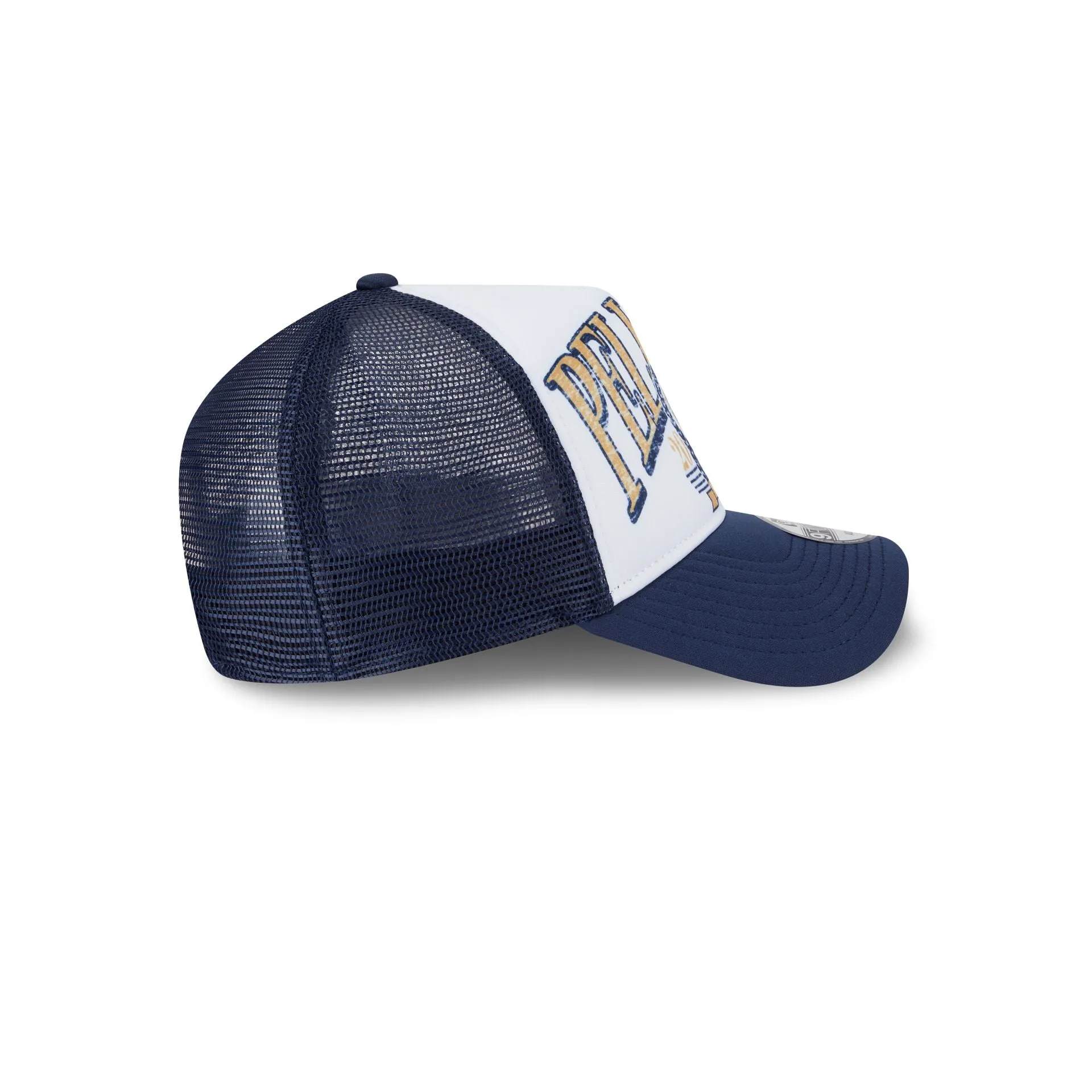 New Orleans Pelicans Distressed 9FORTY A-Frame Trucker Hat sold by New Era product image thumbnail 5