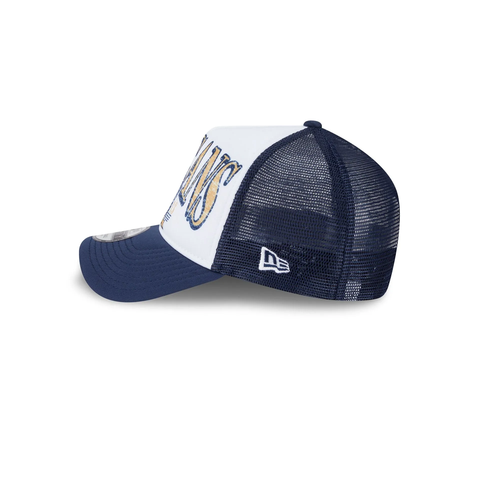 New Orleans Pelicans Distressed 9FORTY A-Frame Trucker Hat sold by New Era product image thumbnail 4