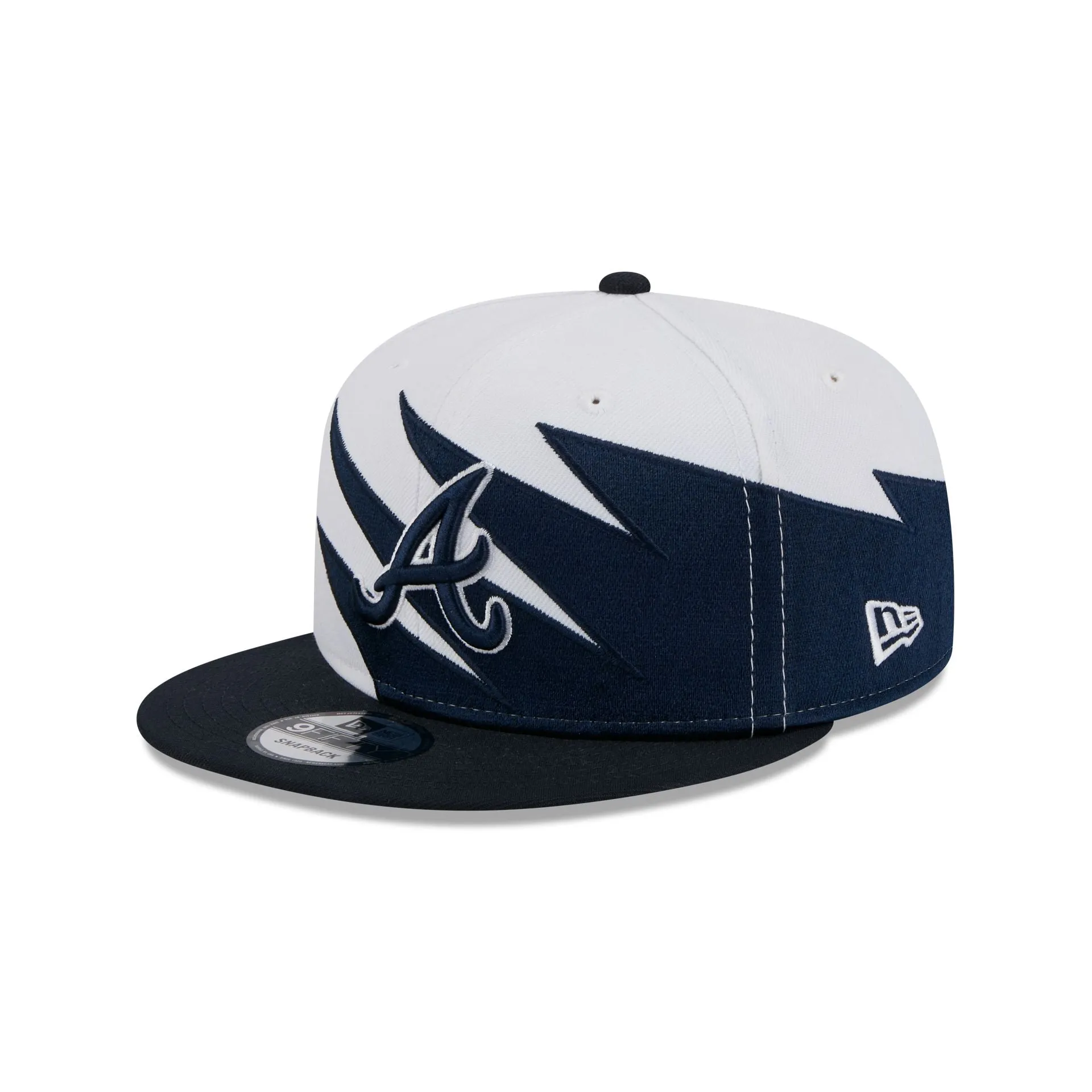 Atlanta Braves Jagged 9FIFTY Snapback Hat sold by New Era