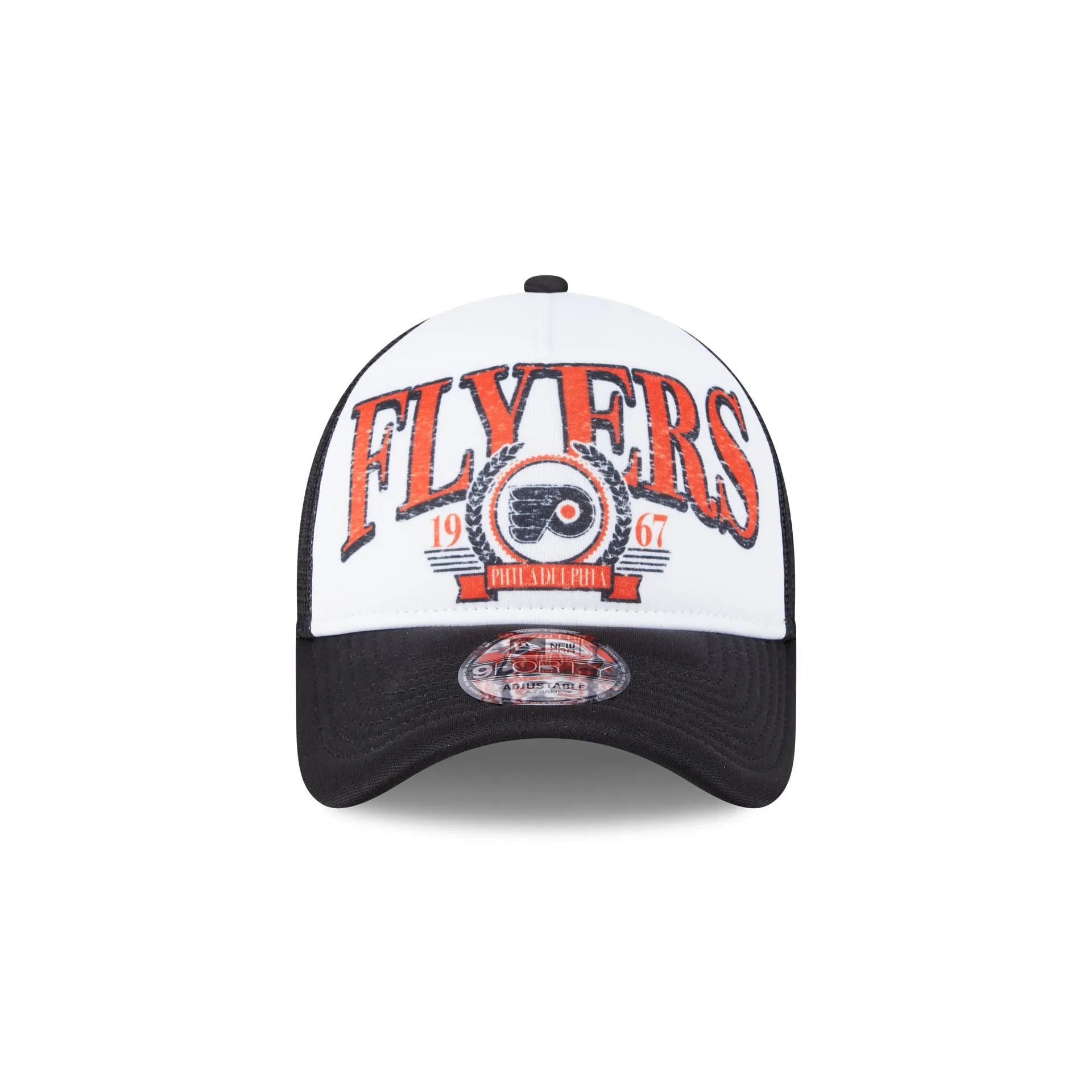 Philadelphia Flyers Distressed 9FORTY A-Frame Trucker Hat sold by New Era product image thumbnail 2