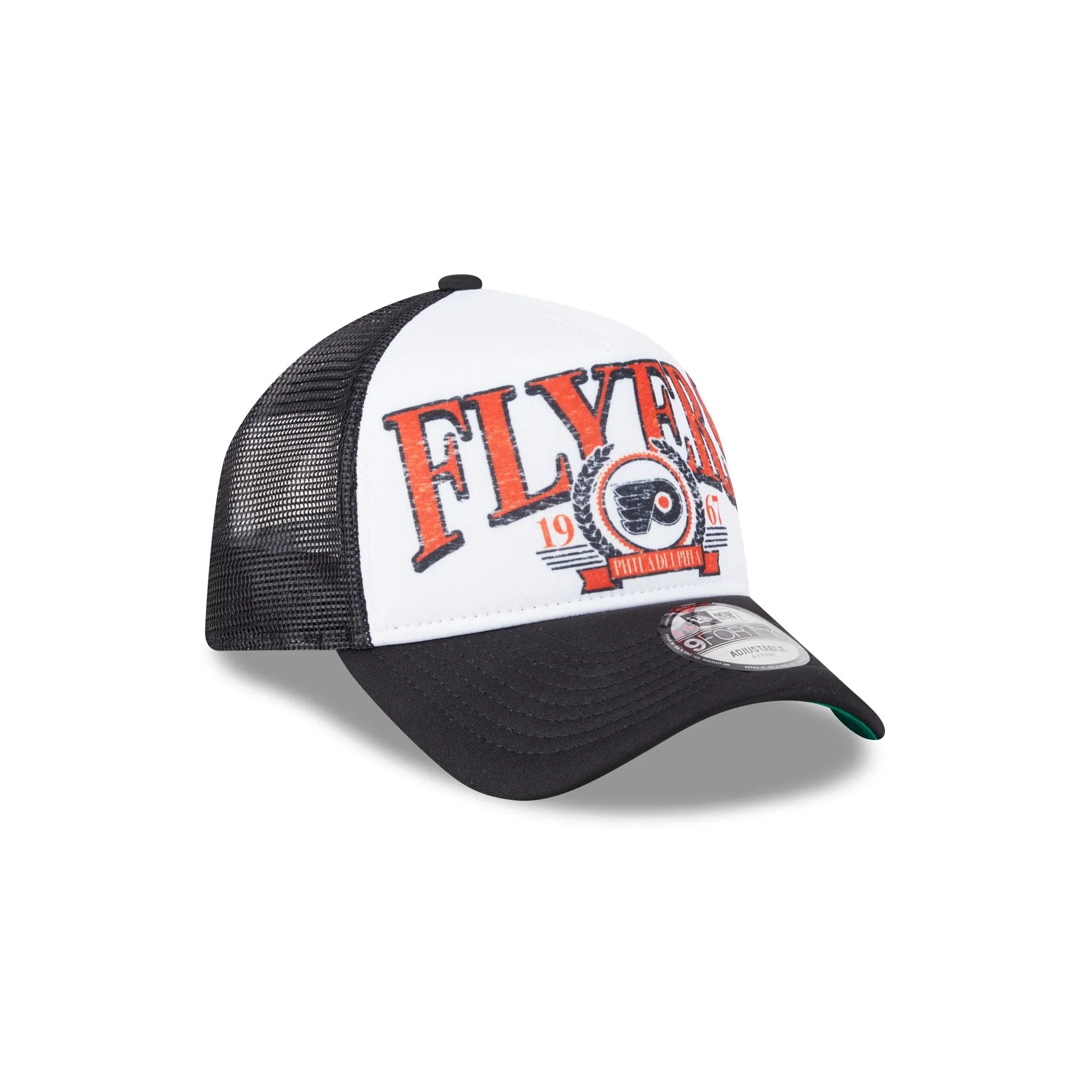 Philadelphia Flyers Distressed 9FORTY A-Frame Trucker Hat sold by New Era product image thumbnail 3
