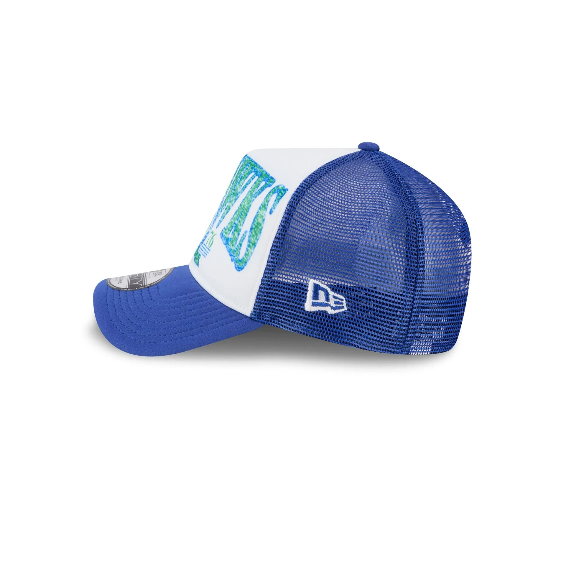 Seattle Seahawks Distressed 9FORTY A-Frame Trucker Hat sold by New Era product image thumbnail 4