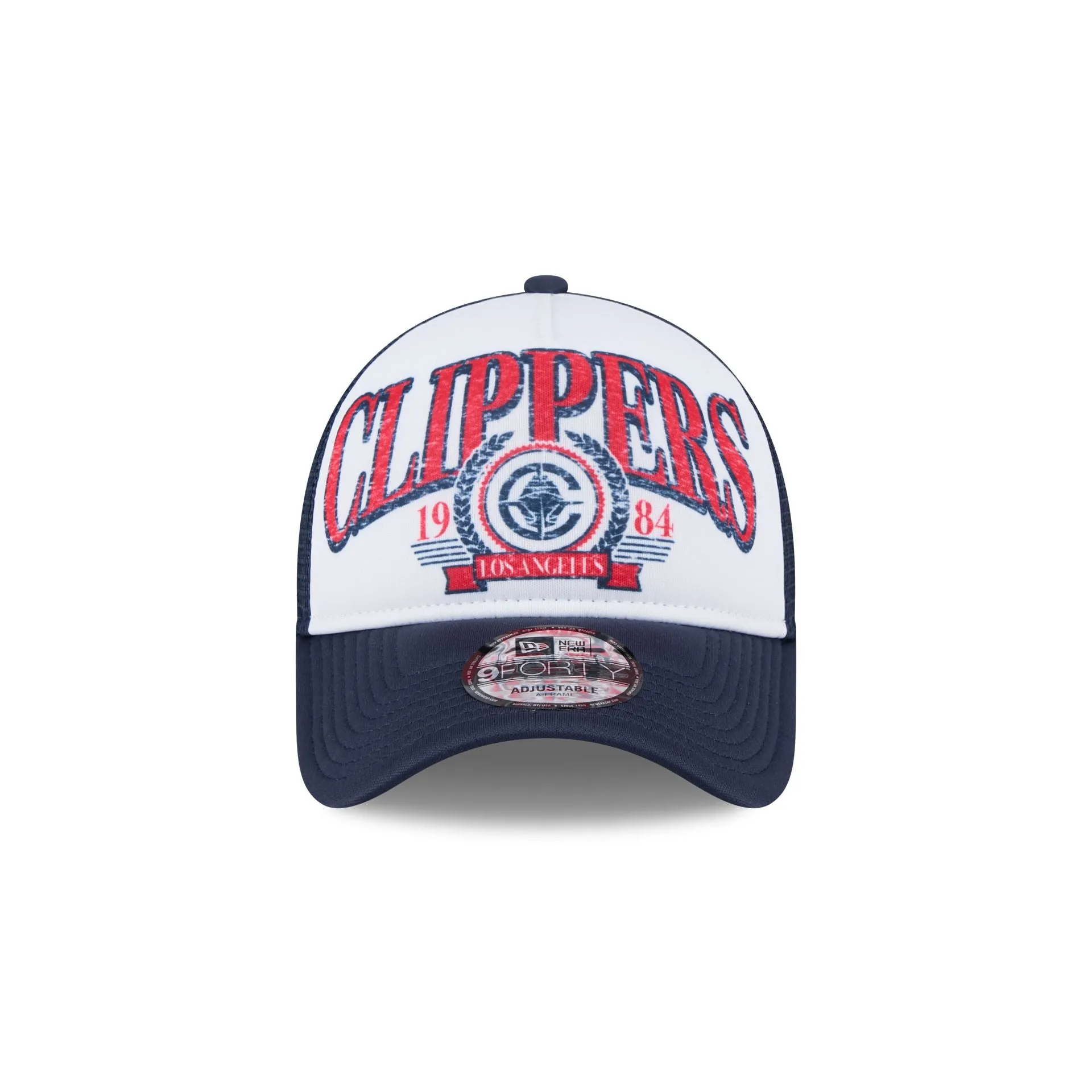 Los Angeles Clippers Distressed 9FORTY A-Frame Trucker Hat sold by New Era product image thumbnail 2