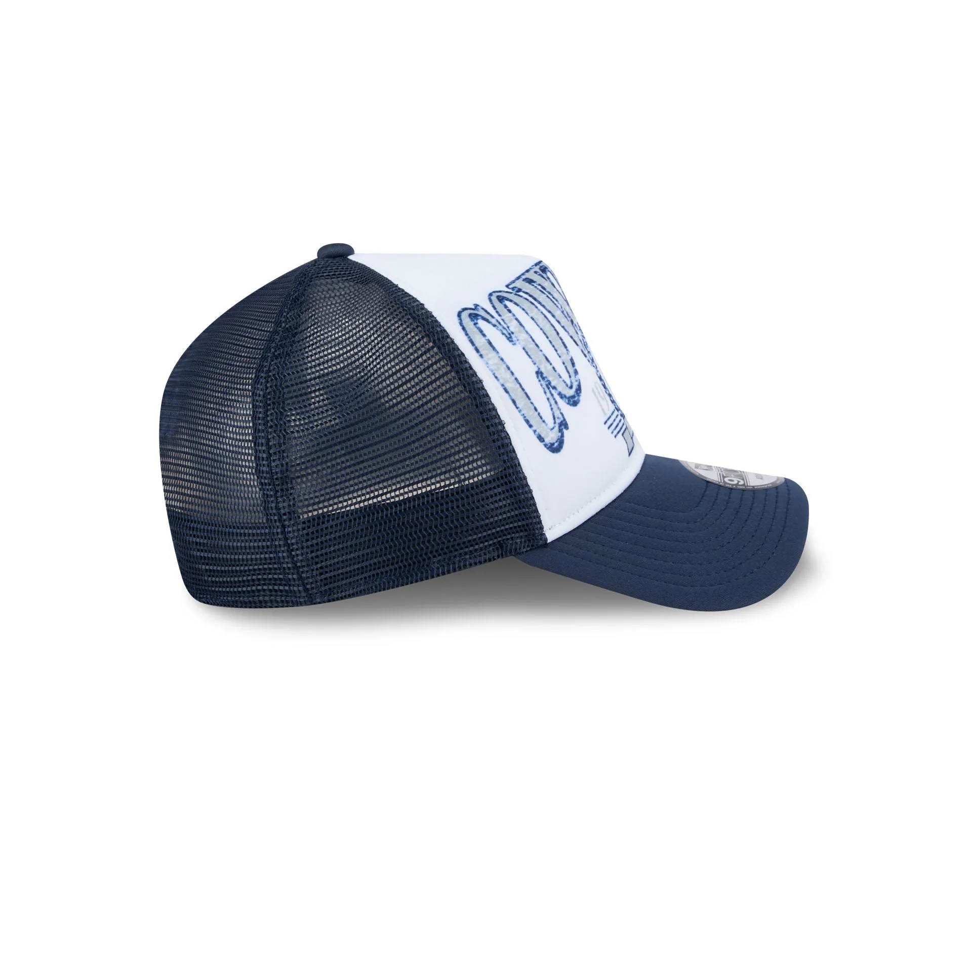 Dallas Cowboys Distressed 9FORTY A-Frame Trucker Hat sold by New Era product image thumbnail 5
