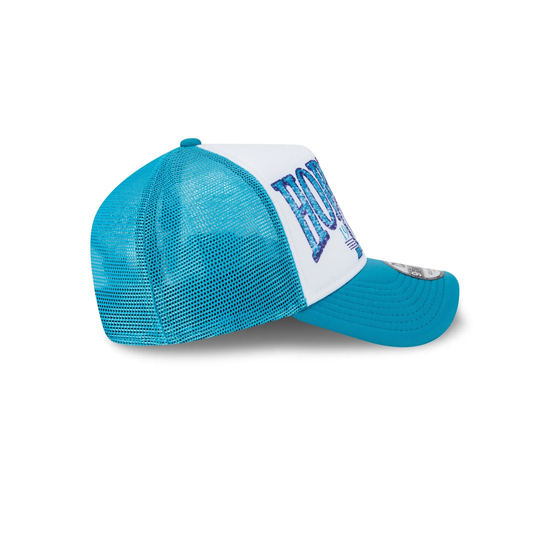 Charlotte Hornets Distressed 9FORTY A-Frame Trucker Hat sold by New Era product image thumbnail 5
