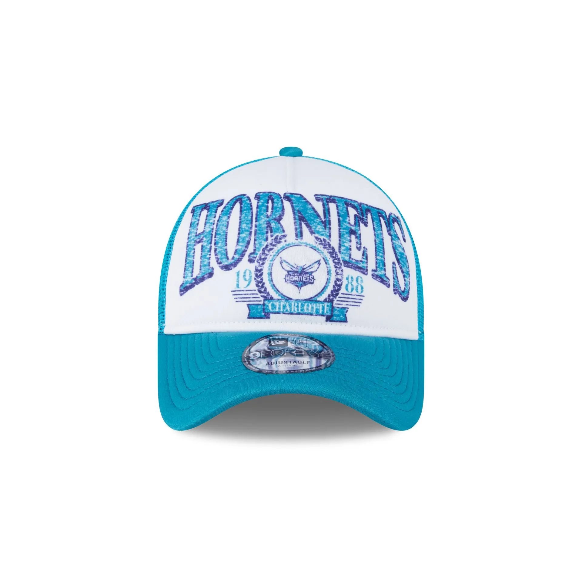 Charlotte Hornets Distressed 9FORTY A-Frame Trucker Hat sold by New Era product image thumbnail 2
