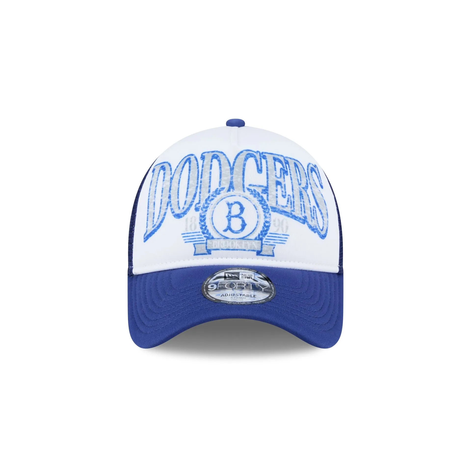 Brooklyn Dodgers Distressed 9FORTY A-Frame Trucker Hat sold by New Era product image thumbnail 2