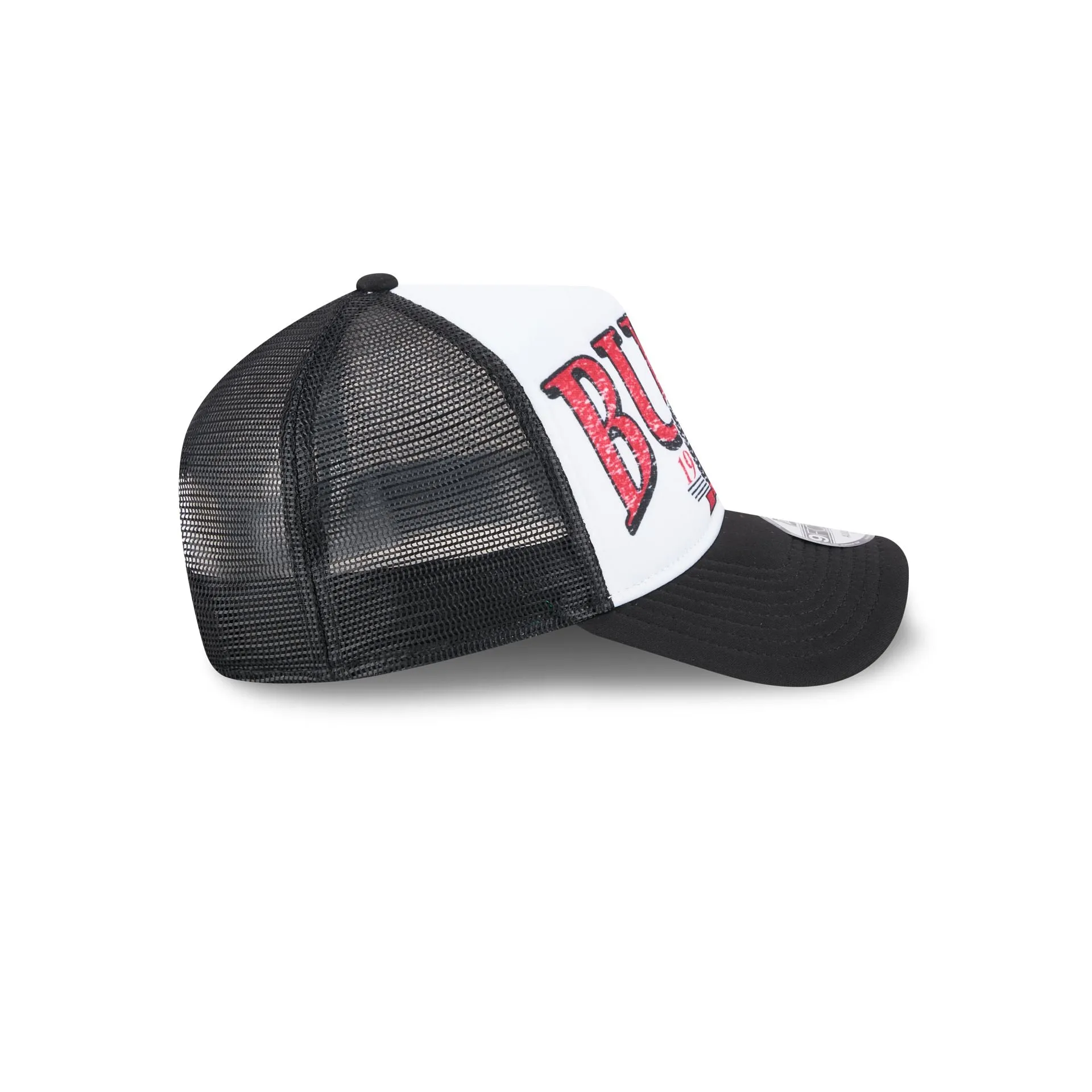 Chicago Bulls Distressed 9FORTY A-Frame Trucker Hat sold by New Era product image thumbnail 5