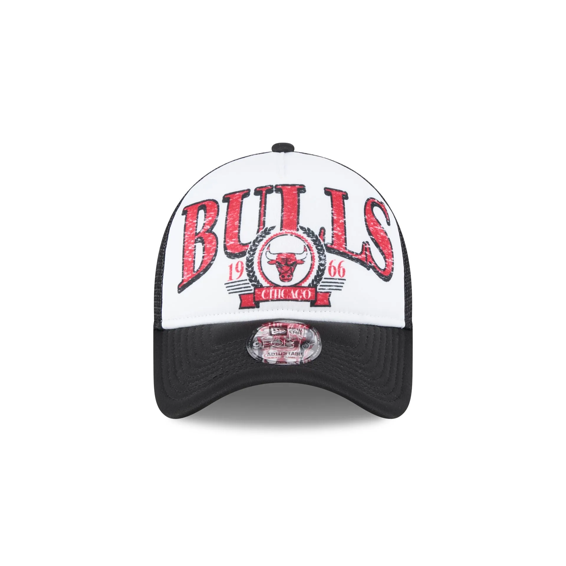 Chicago Bulls Distressed 9FORTY A-Frame Trucker Hat sold by New Era product image thumbnail 2