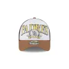 San Diego Padres Distressed 9FORTY A-Frame Trucker Hat sold by New Era