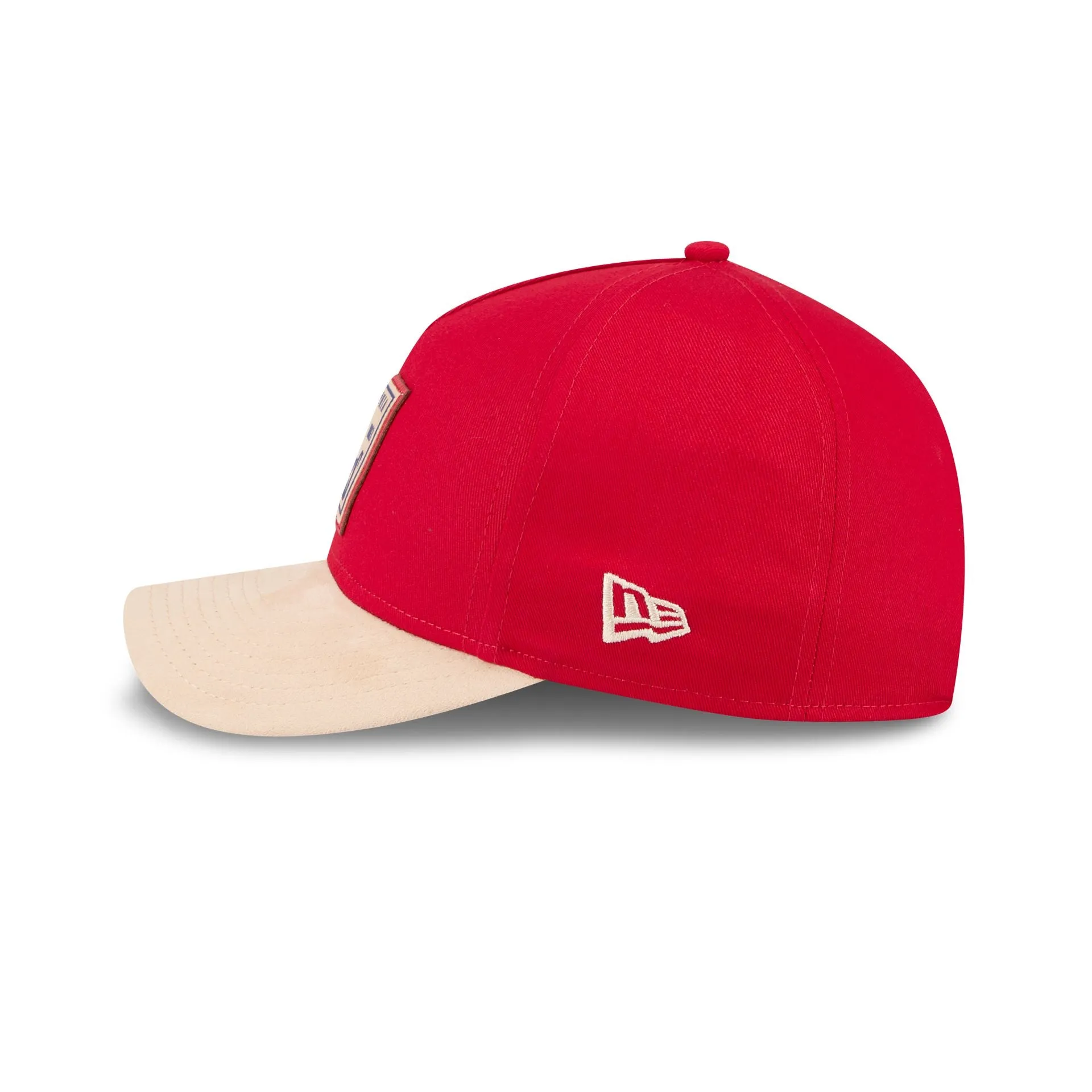 Philadelphia Phillies Suede Patch 9FORTY M-Crown A-Frame Adjustable Hat sold by New Era product image thumbnail 4