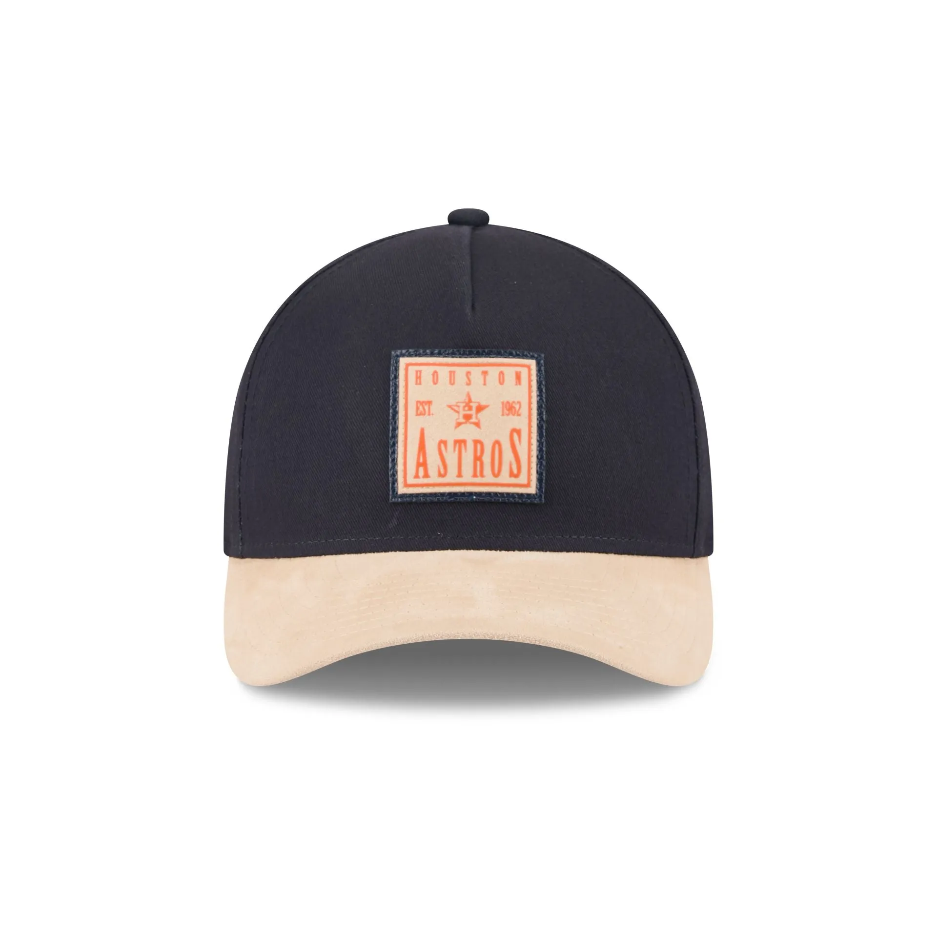 Houston Astros Suede Patch 9FORTY M-Crown A-Frame Adjustable Hat sold by New Era product image thumbnail 2