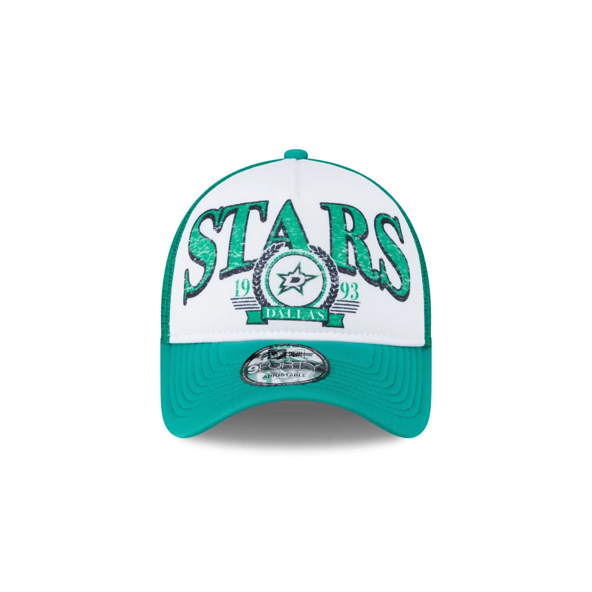 Dallas Stars Distressed 9FORTY A-Frame Trucker Hat sold by New Era product image thumbnail 2