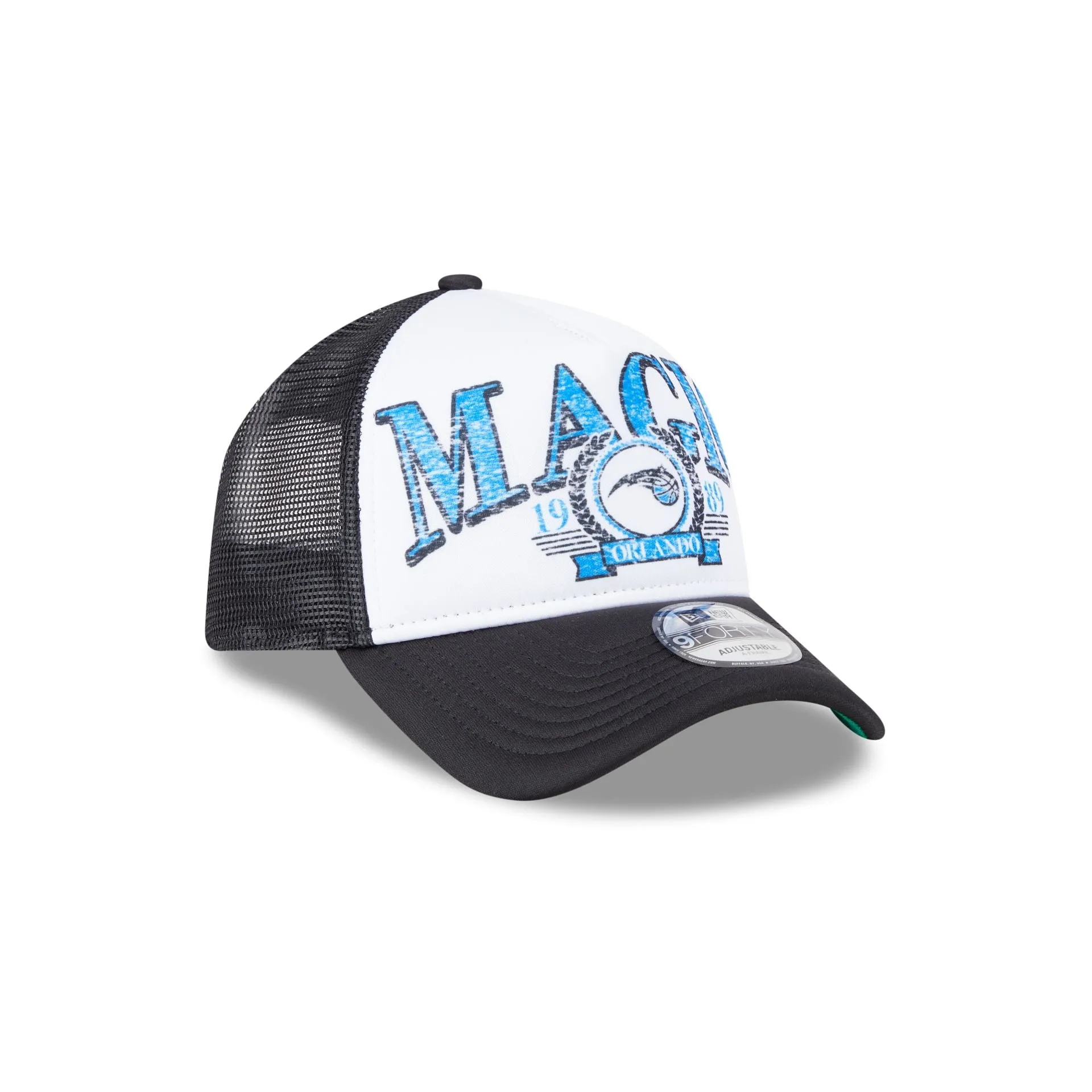 Orlando Magic Distressed 9FORTY A-Frame Trucker Hat sold by New Era product image thumbnail 3
