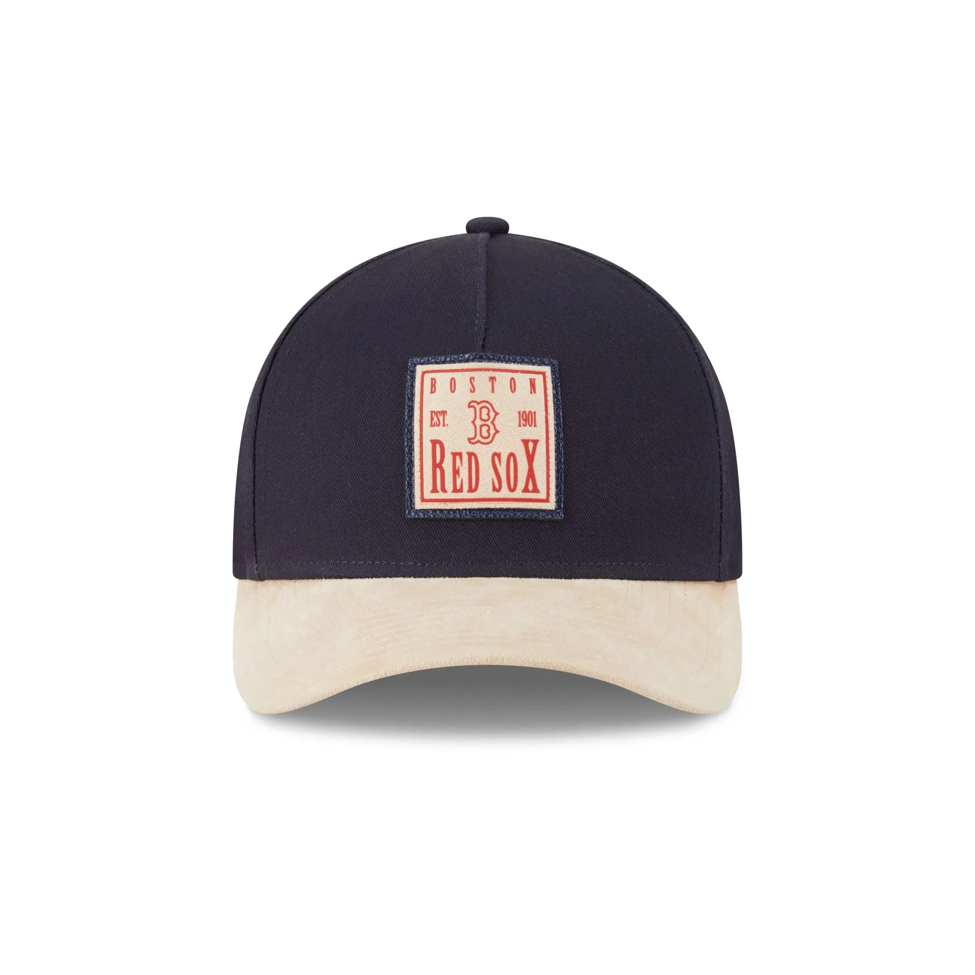 Boston Red Sox Suede Patch 9FORTY M-Crown A-Frame Adjustable Hat sold by New Era product image thumbnail 2