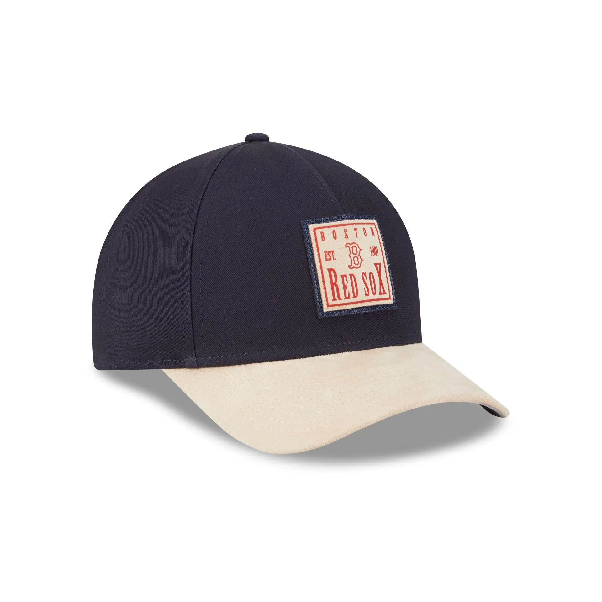 Boston Red Sox Suede Patch 9FORTY M-Crown A-Frame Adjustable Hat sold by New Era product image thumbnail 3