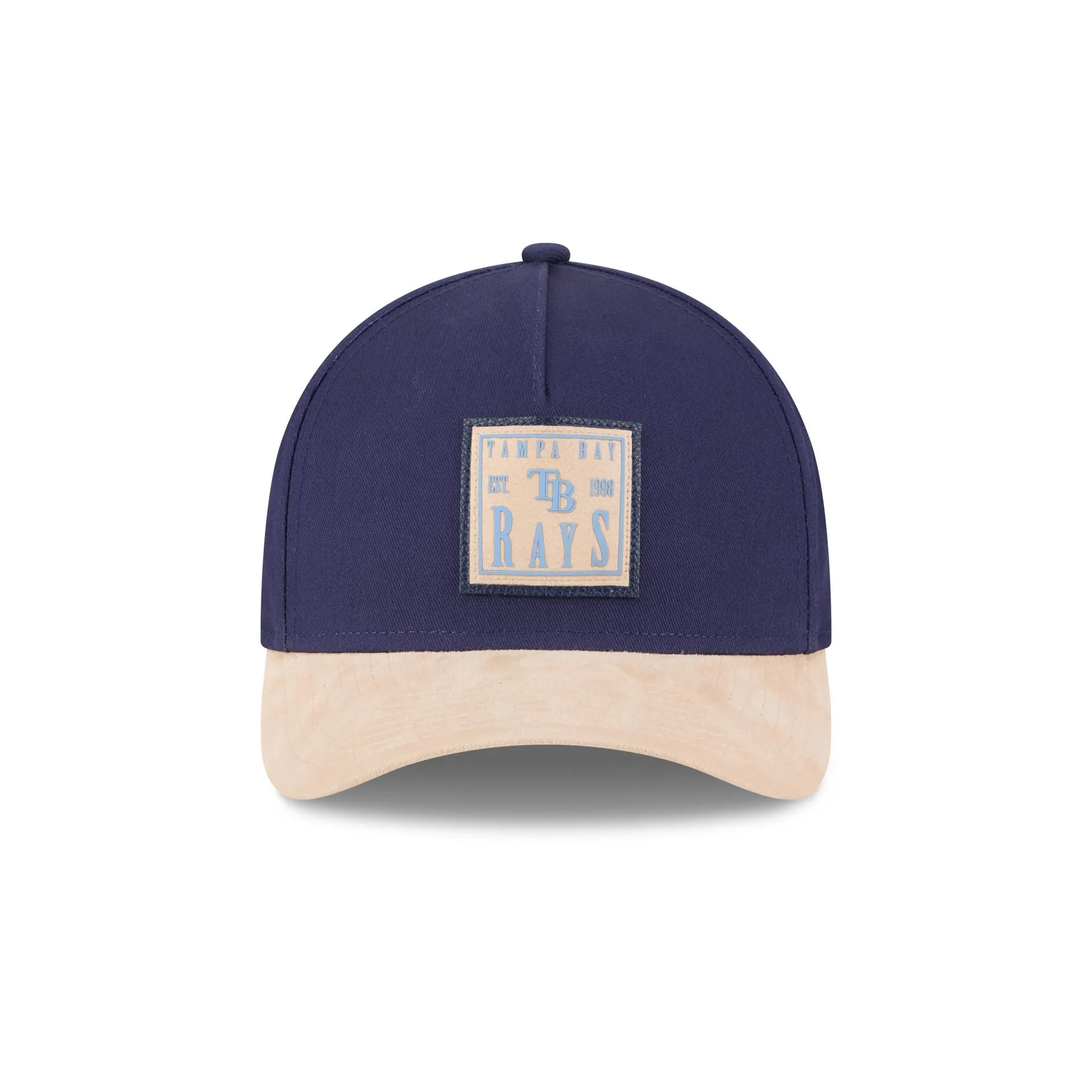 Tampa Bay Rays Suede Patch 9FORTY M-Crown A-Frame Adjustable Hat sold by New Era product image thumbnail 2