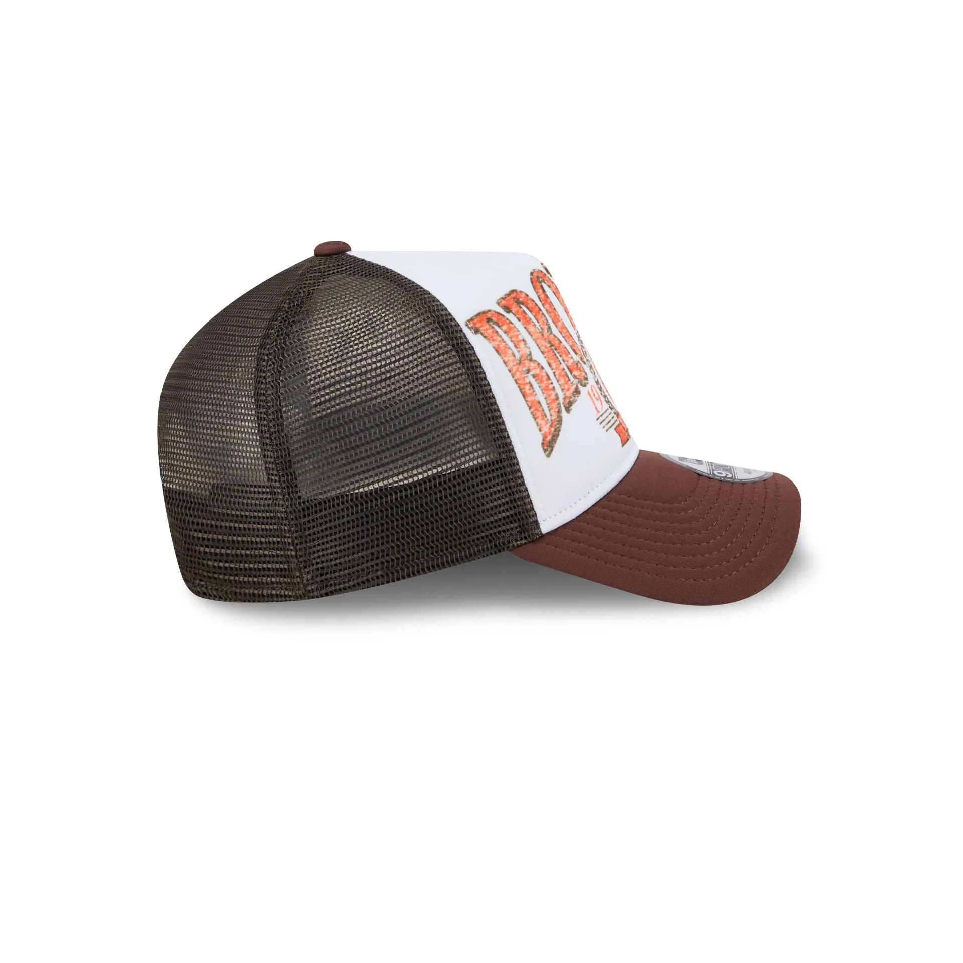 Cleveland Browns Distressed 9FORTY A-Frame Trucker Hat sold by New Era product image thumbnail 5