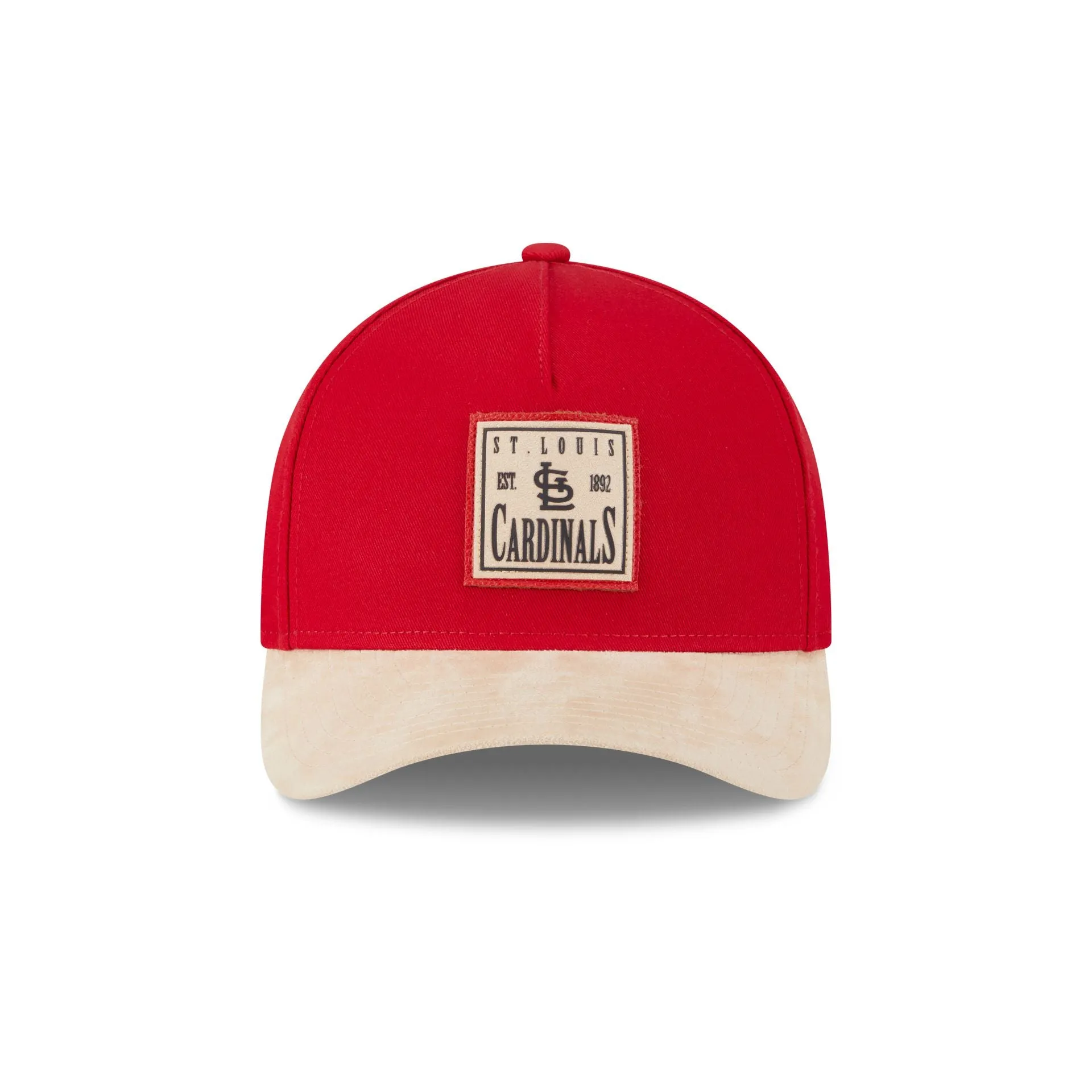 St. Louis Cardinals Suede Patch 9FORTY M-Crown A-Frame Adjustable Hat sold by New Era product image thumbnail 2