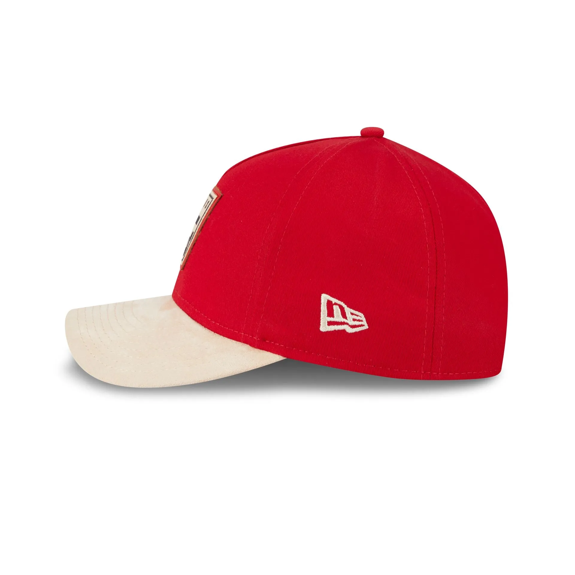 St. Louis Cardinals Suede Patch 9FORTY M-Crown A-Frame Adjustable Hat sold by New Era product image thumbnail 4