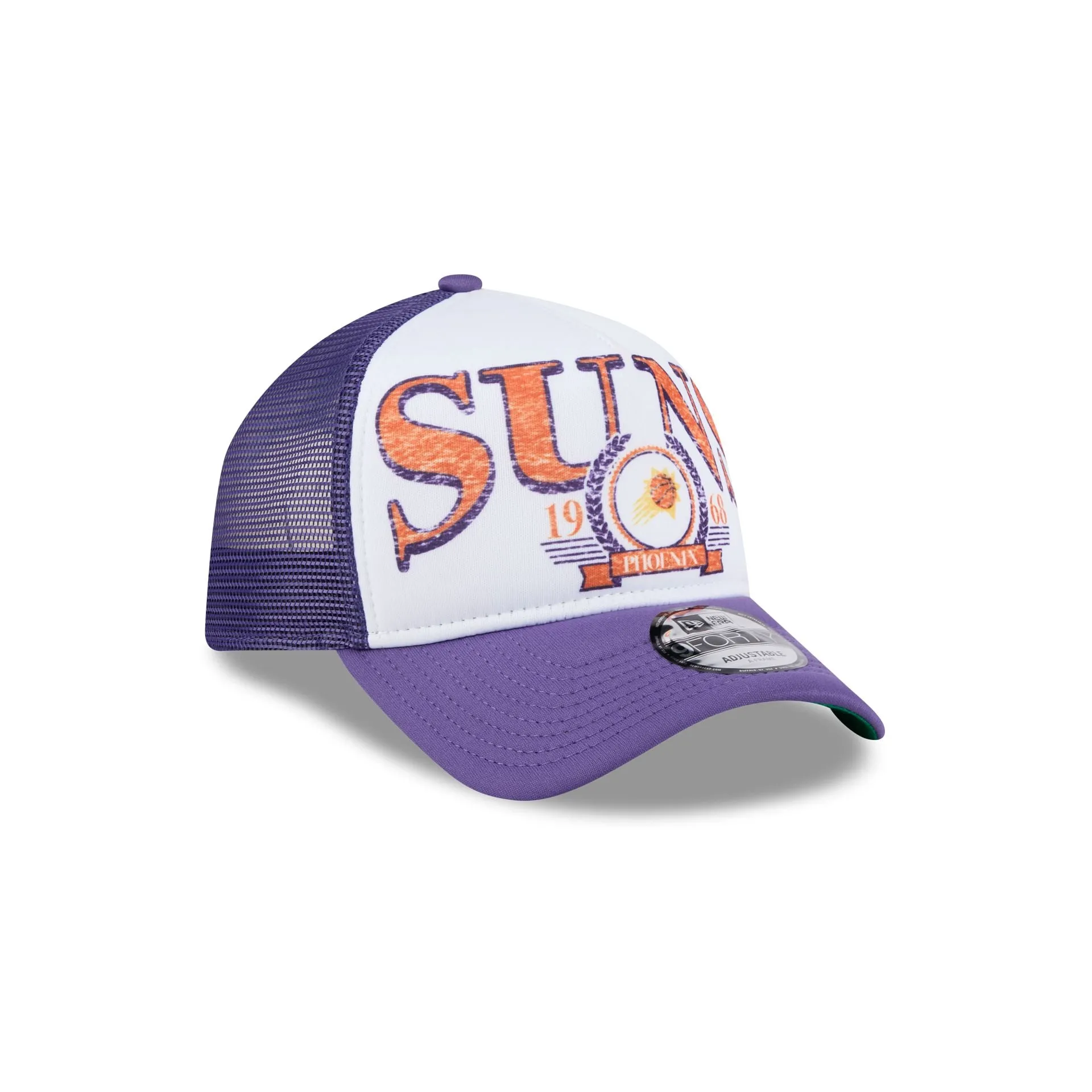 Phoenix Suns Distressed 9FORTY A-Frame Trucker Hat sold by New Era product image thumbnail 3