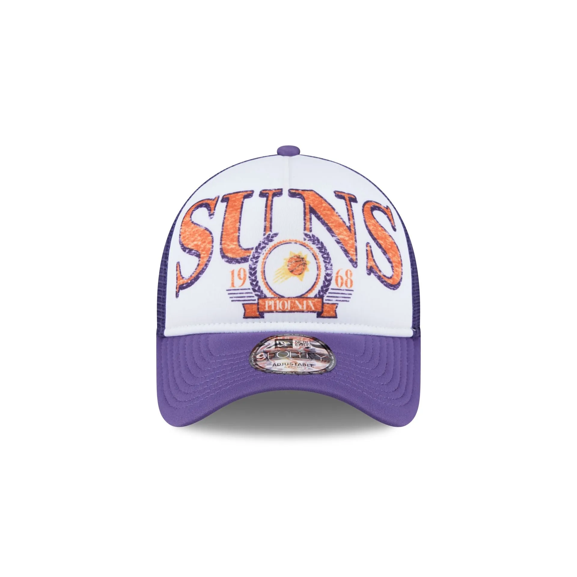 Phoenix Suns Distressed 9FORTY A-Frame Trucker Hat sold by New Era product image thumbnail 2