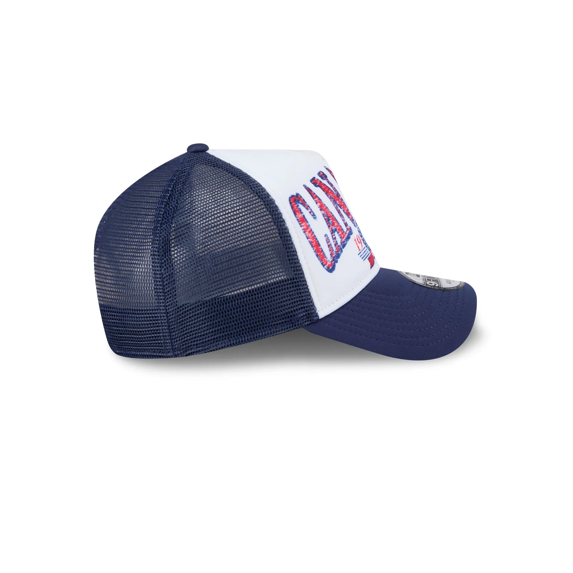 Montreal Canadiens Distressed 9FORTY A-Frame Trucker Hat sold by New Era product image thumbnail 5