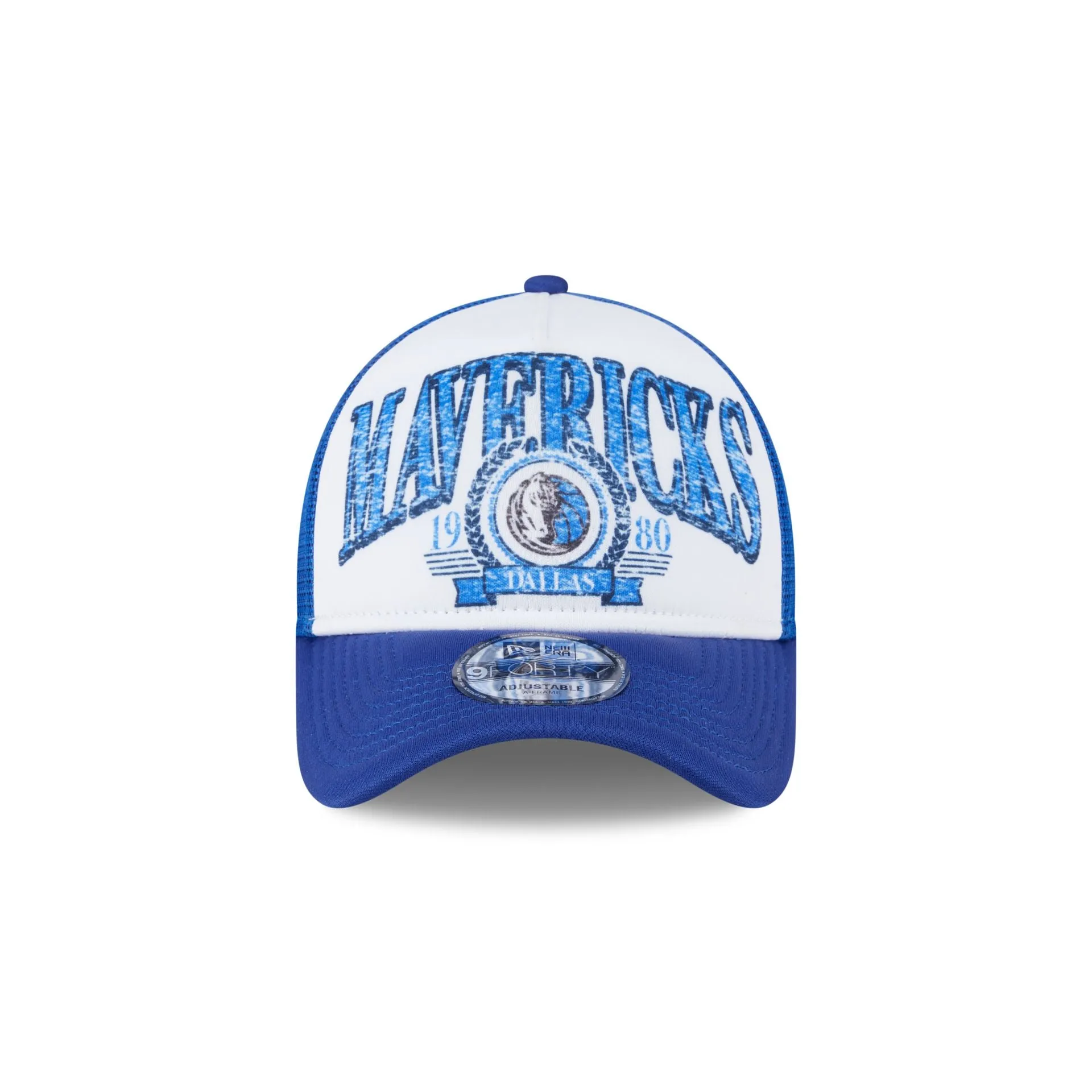Dallas Mavericks Distressed 9FORTY A-Frame Trucker Hat sold by New Era product image thumbnail 2