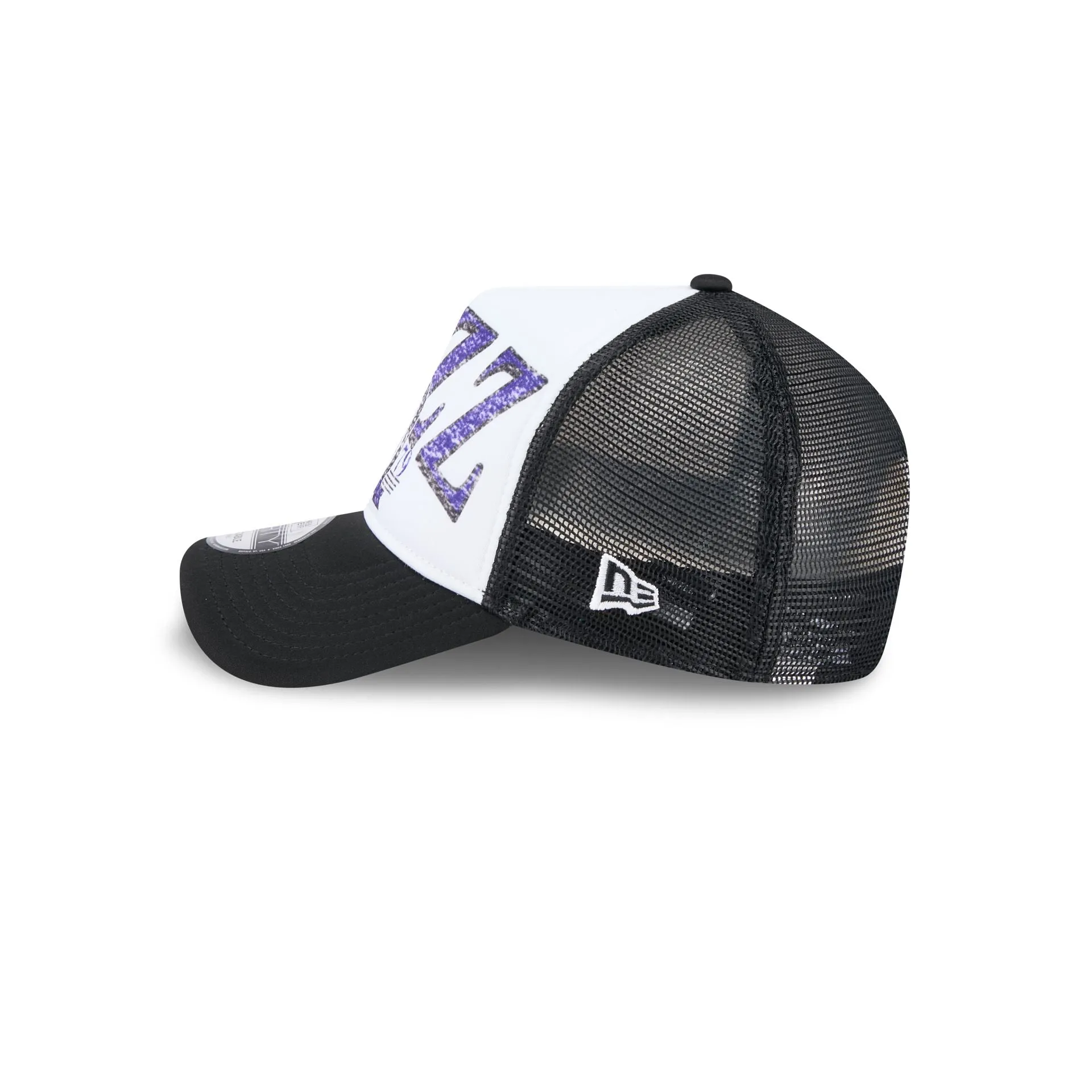 Utah Jazz Distressed 9FORTY A-Frame Trucker Hat sold by New Era product image thumbnail 4